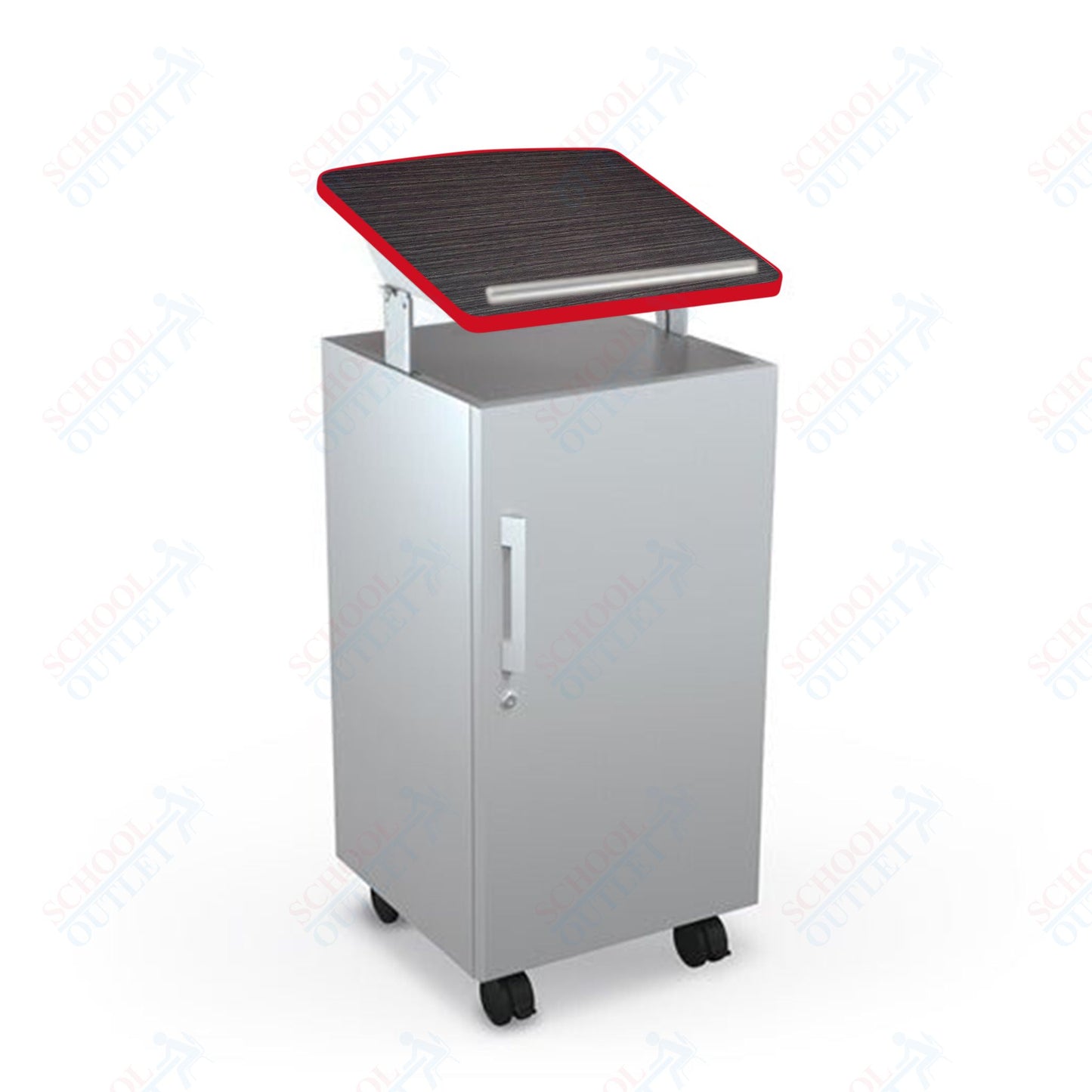 Mooreco Avid Podium - 43" - 49"H x 19.8"W x 20.8"D (Mooreco 91198) - SchoolOutlet