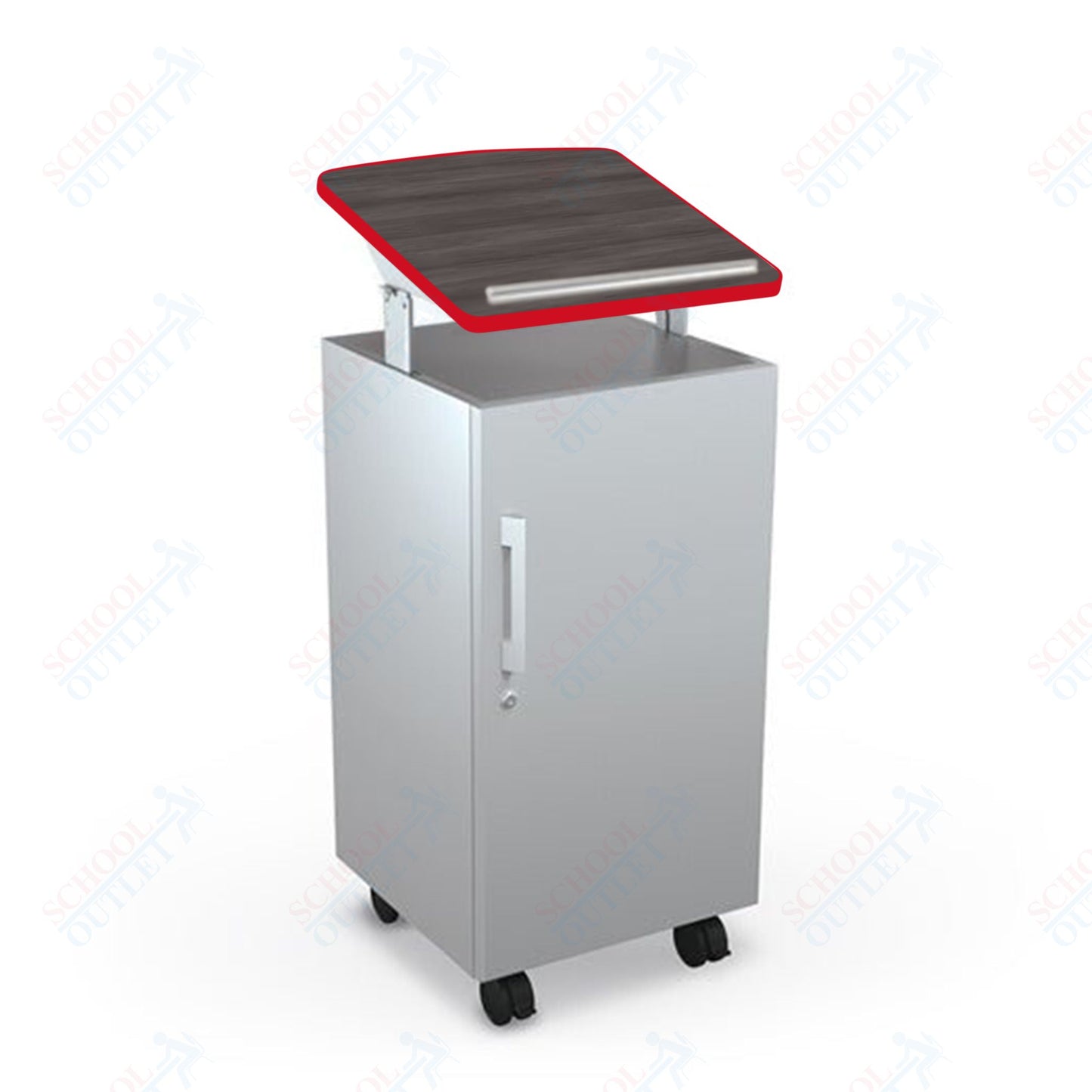 Mooreco Avid Podium - 43" - 49"H x 19.8"W x 20.8"D (Mooreco 91198) - SchoolOutlet