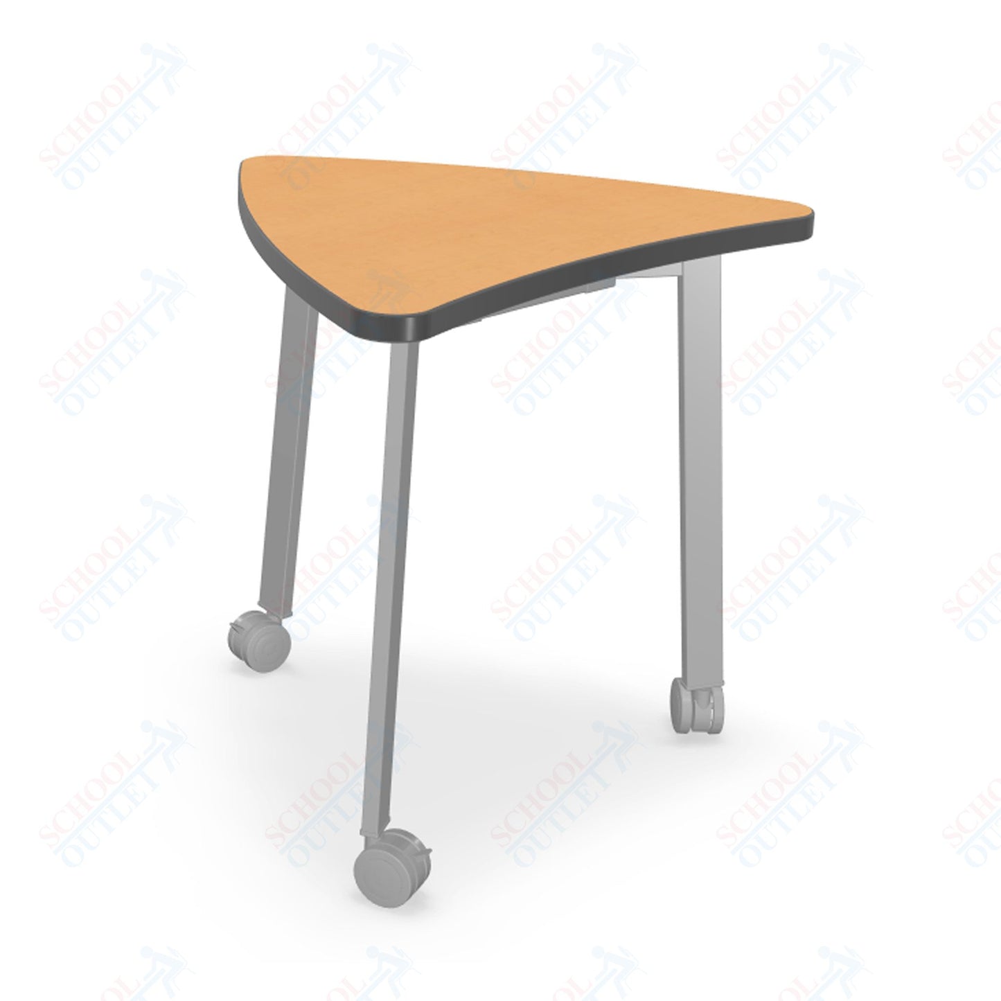 Mooreco Akt Table – Chevron, Laminate Top, 29" Height