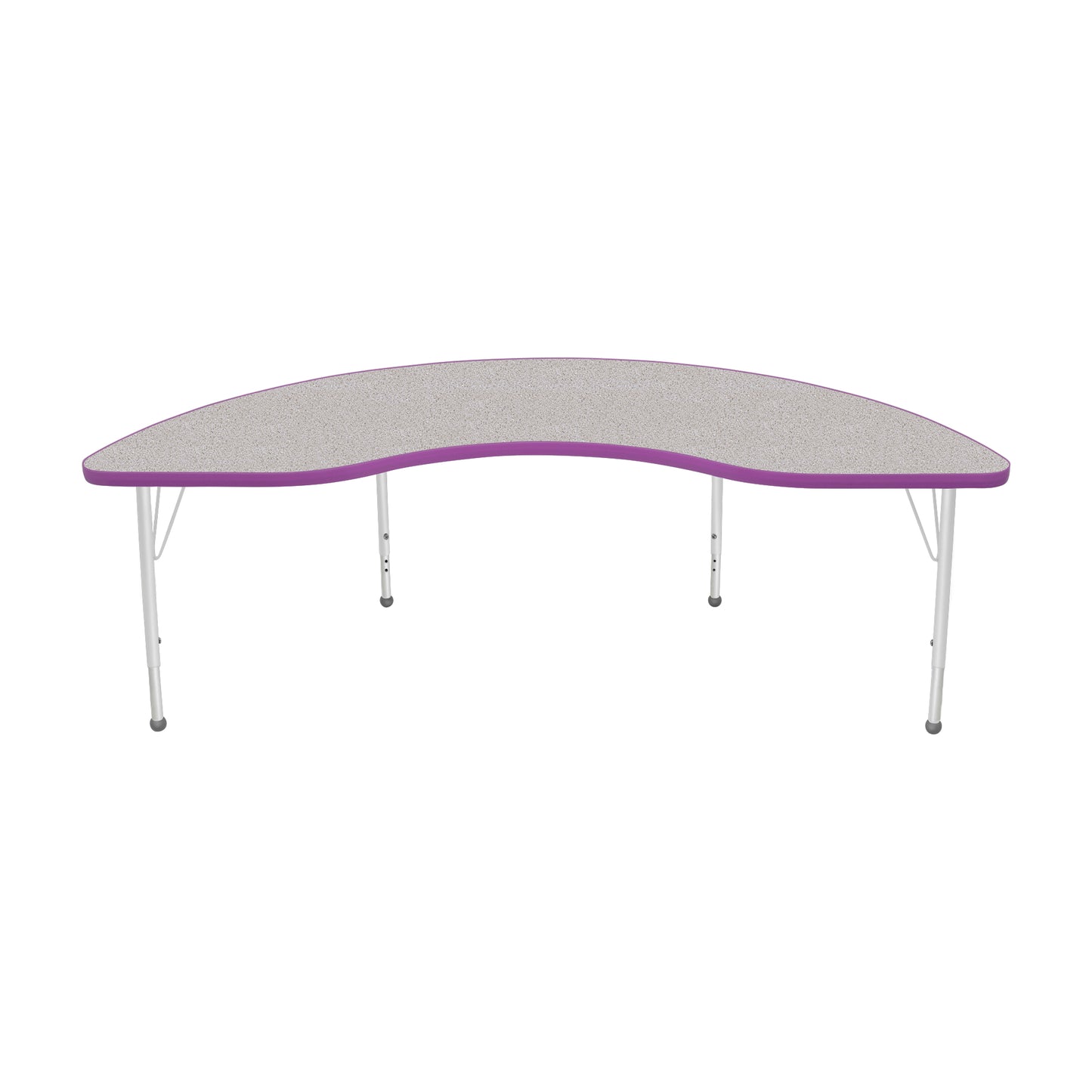 Mahar Creative Colors Kidney Activity Table with Adjustable Height 72"W x 36"D x 21"-30"H (MHR-3672K)