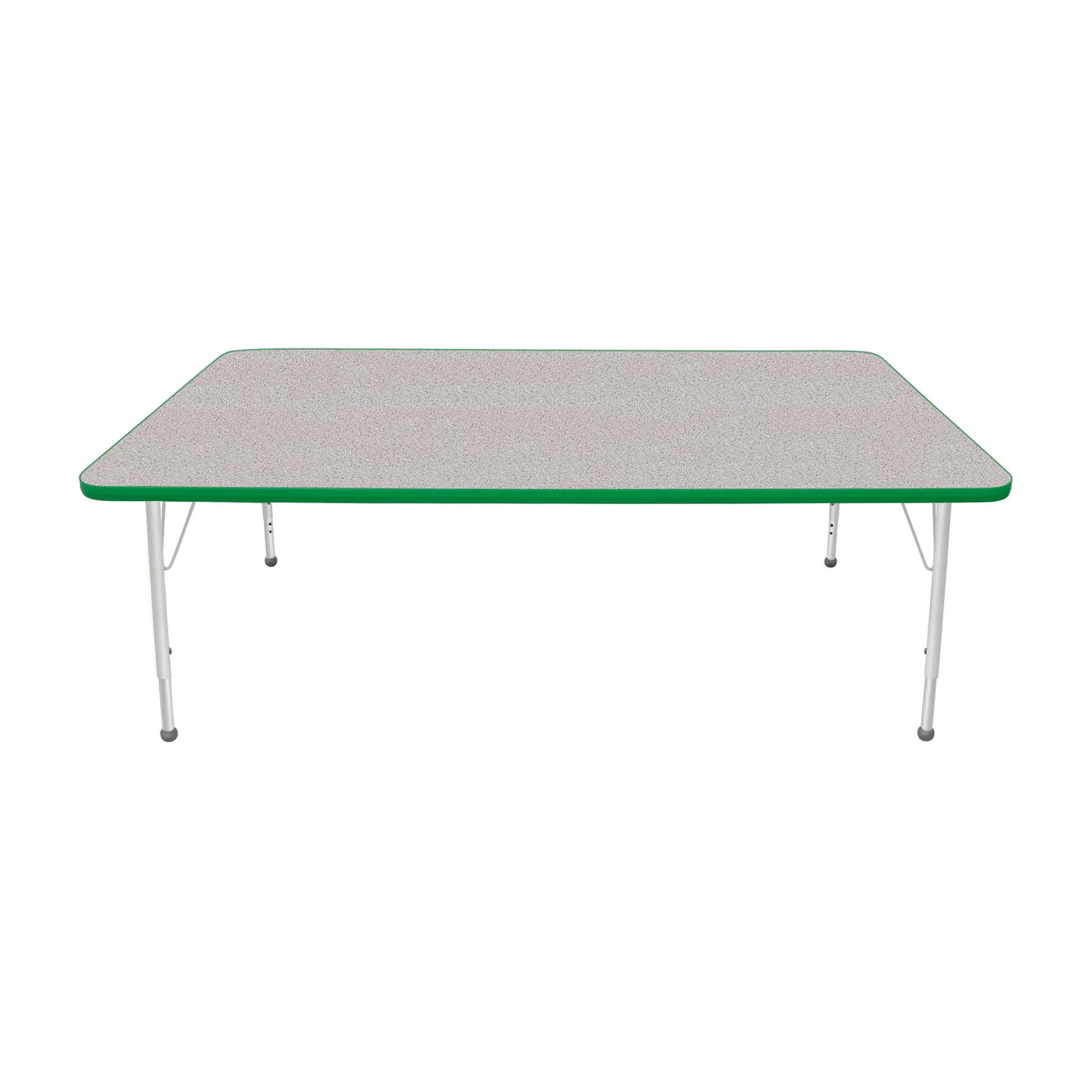 Mahar Creative Colors Rectangle Activity Table with Adjustable Height 72"W x 24"D x 21"-30"H (MHR-2472)