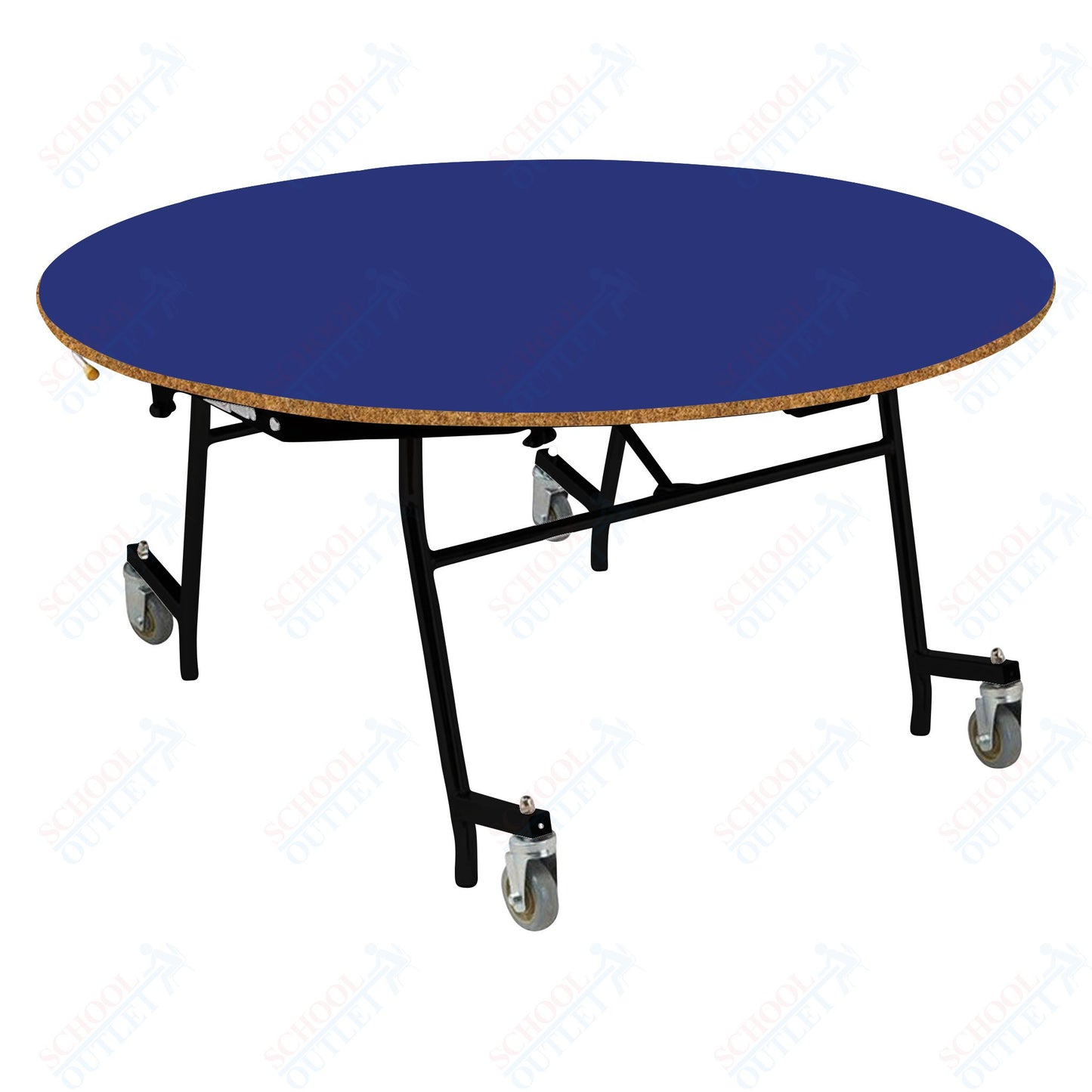 NPS EasyFold 60" Round Table (National Public Seating NPS-MTSSF-60R)