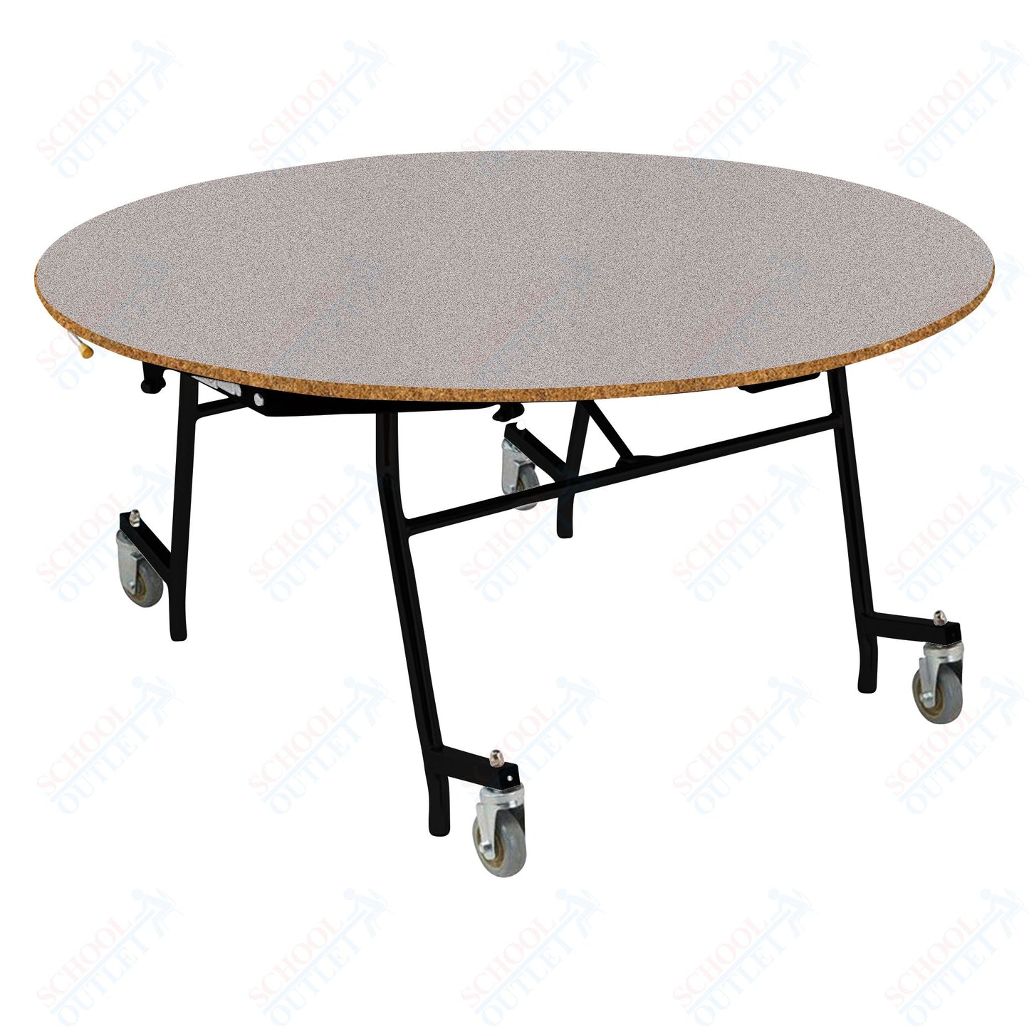 NPS EasyFold 60" Round Table (National Public Seating NPS-MTSSF-60R)