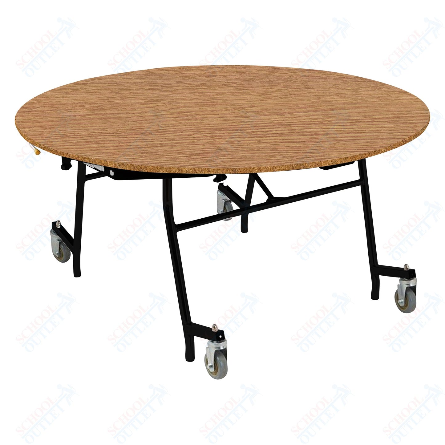 NPS EasyFold 60" Round Table (National Public Seating NPS-MTSSF-60R)