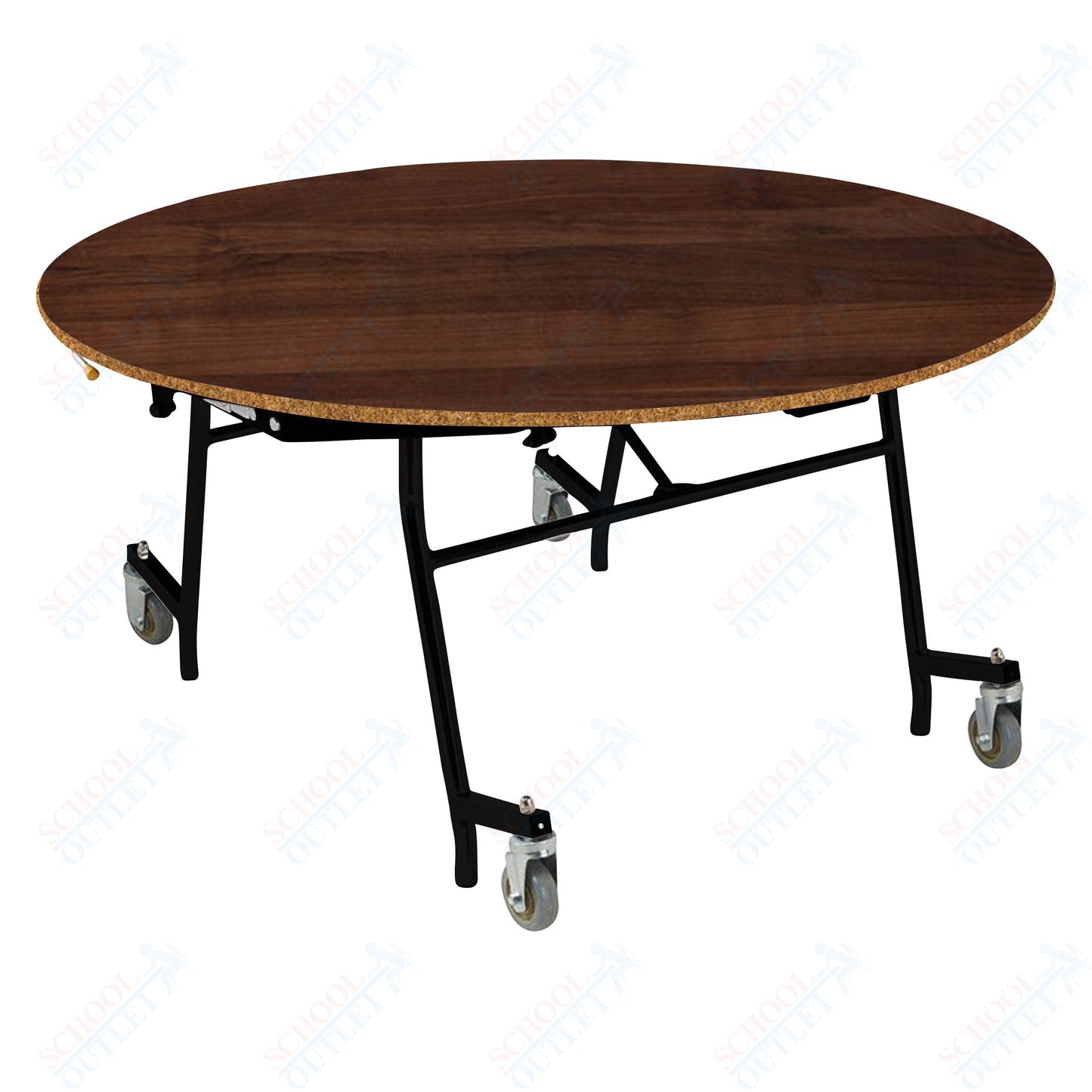 NPS EasyFold 60" Round Table (National Public Seating NPS-MTSSF-60R)