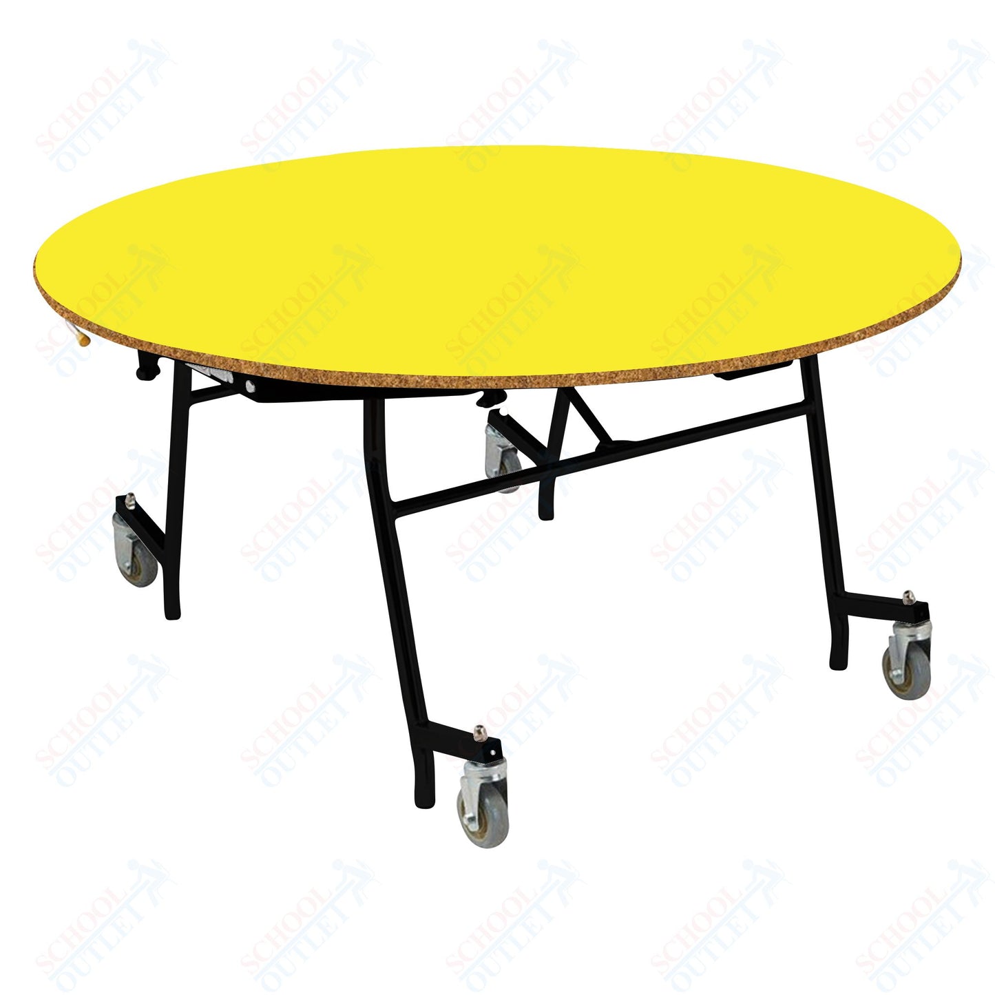 NPS EasyFold 60" Round Table (National Public Seating NPS-MTSSF-60R)
