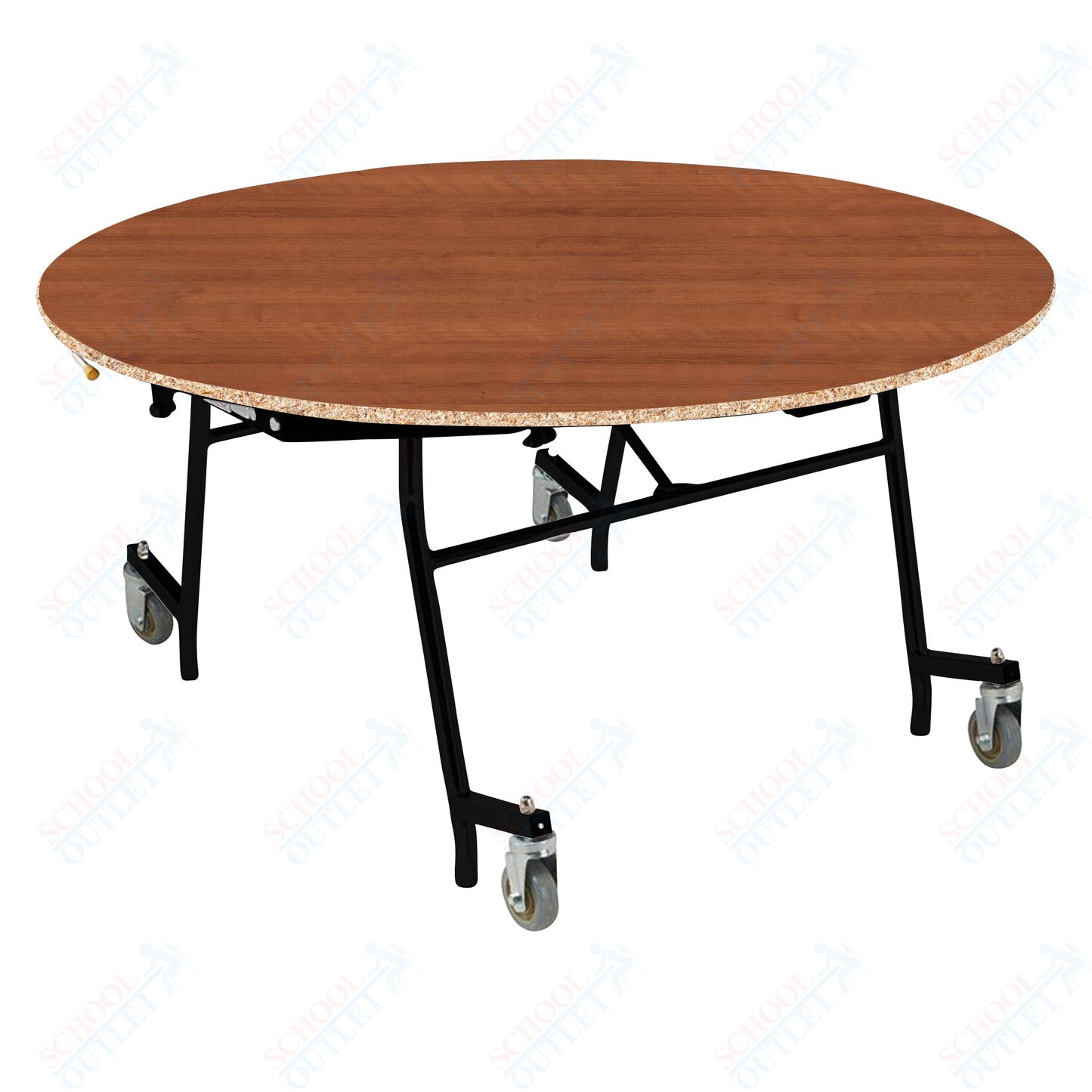 NPS EasyFold 60" Round Table (National Public Seating NPS-MTSSF-60R)