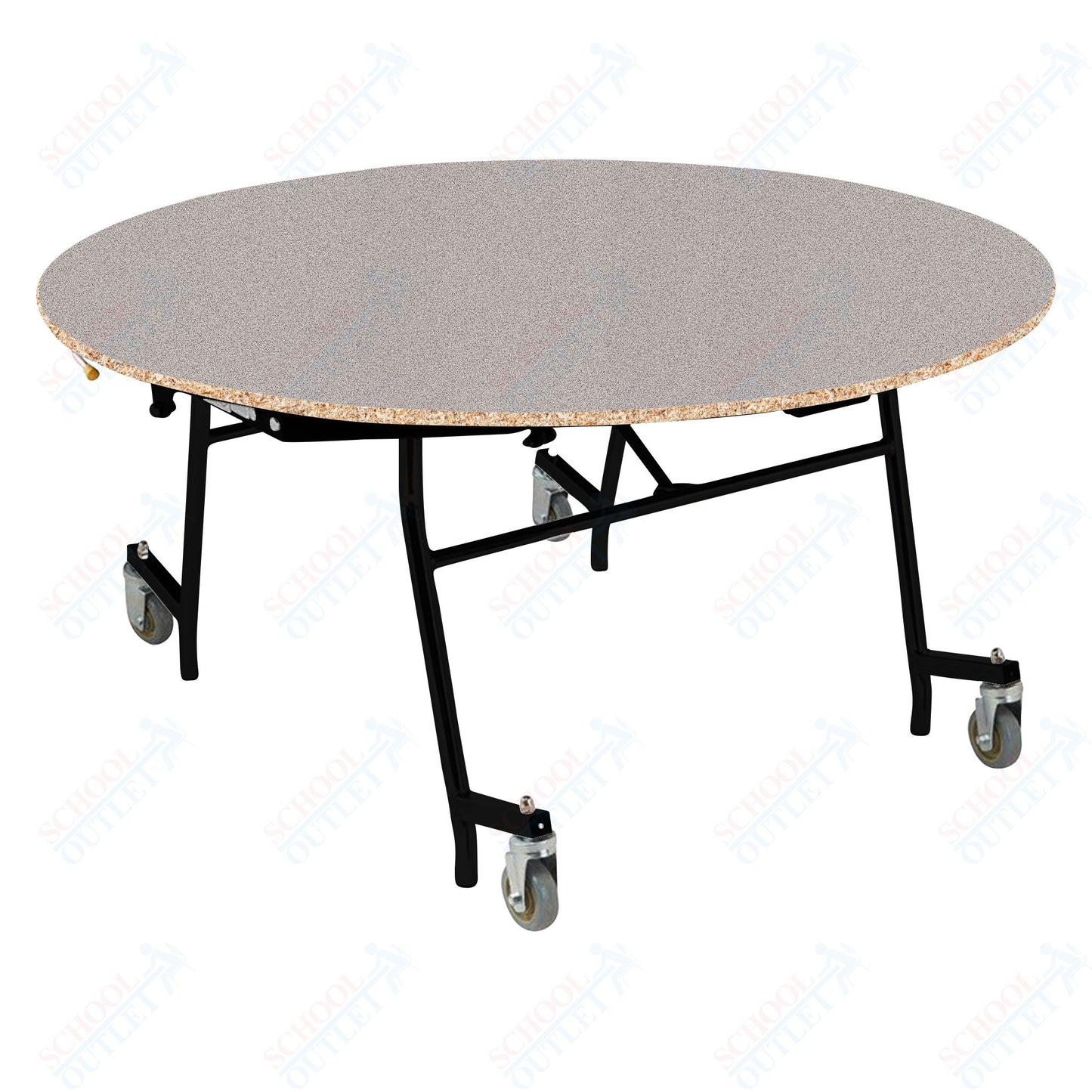 NPS EasyFold 60" Round Table (National Public Seating NPS-MTSSF-60R)