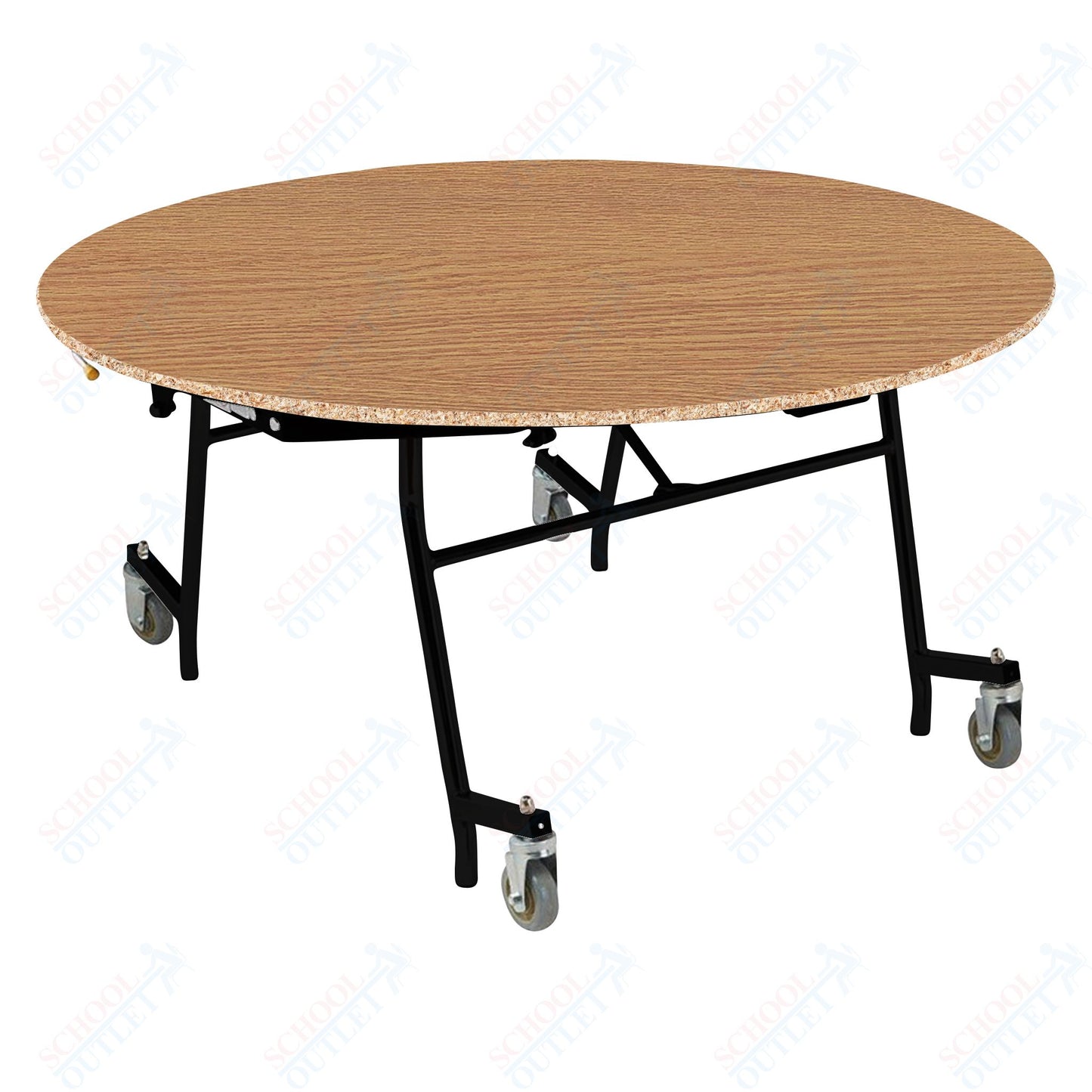NPS EasyFold 60" Round Table (National Public Seating NPS-MTSSF-60R)
