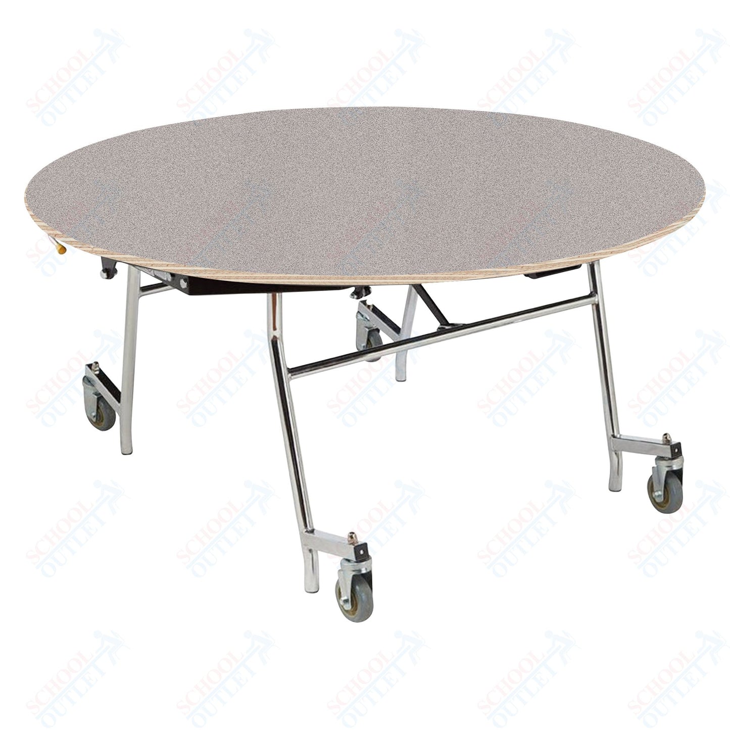 NPS EasyFold 60" Round Table (National Public Seating NPS-MTSSF-60R)