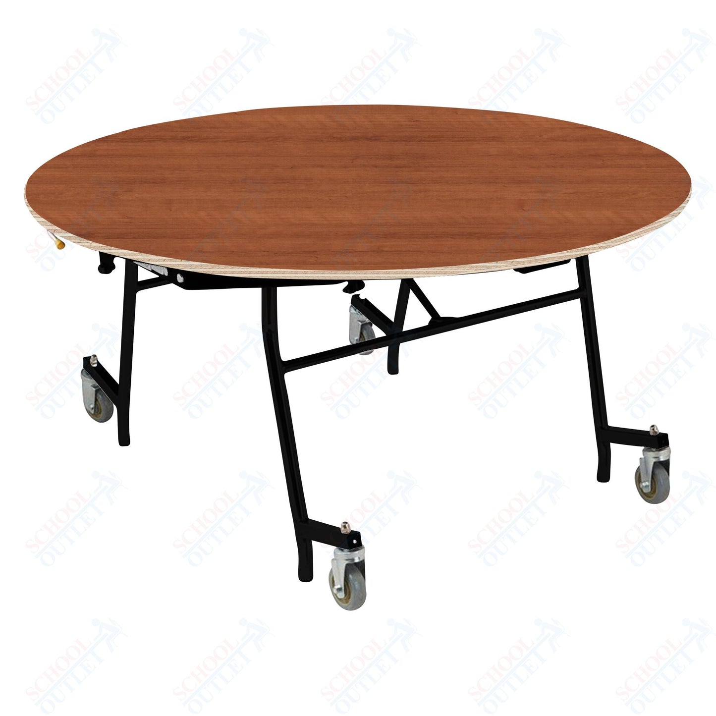 NPS EasyFold 60" Round Table (National Public Seating NPS-MTSSF-60R)