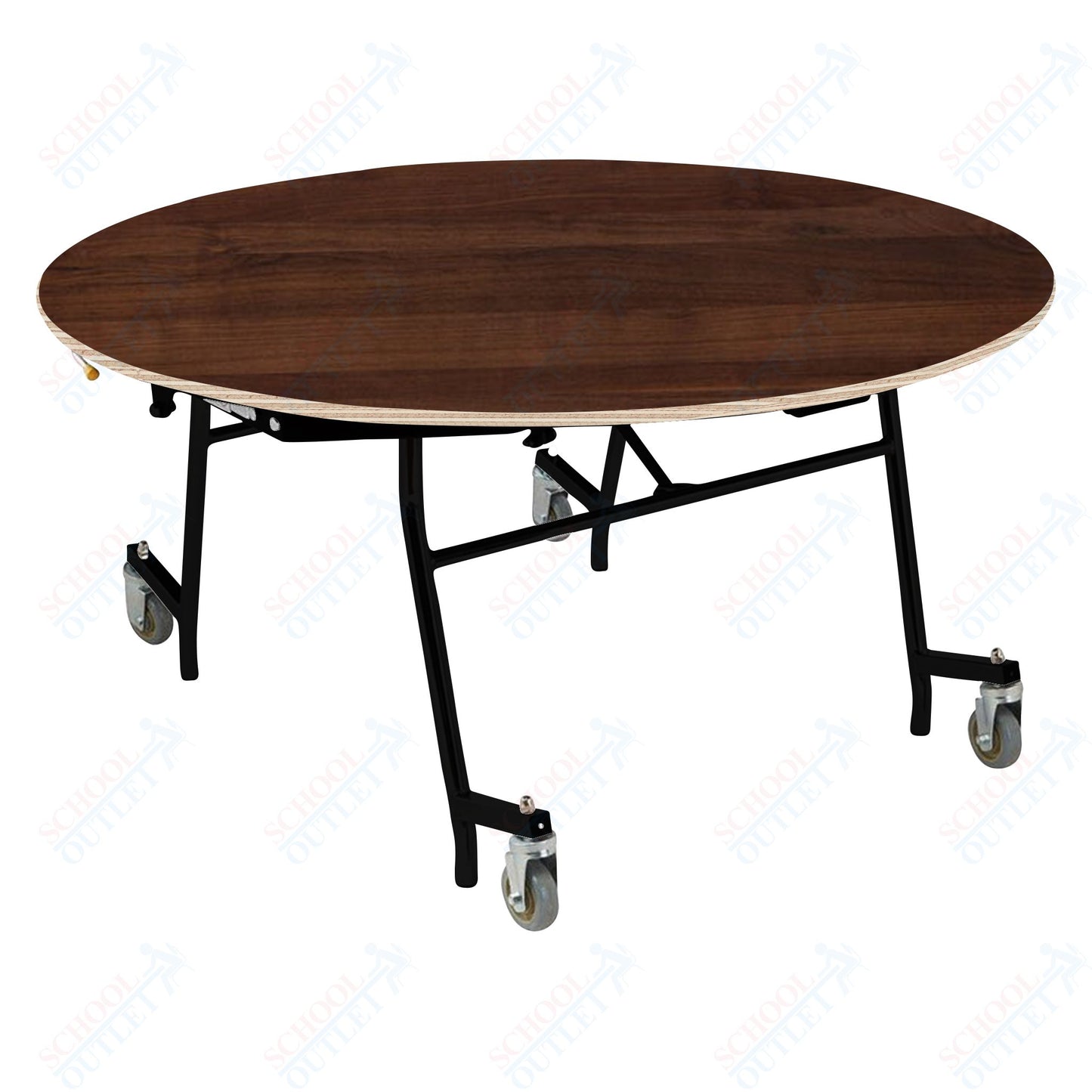 NPS EasyFold 60" Round Table (National Public Seating NPS-MTSSF-60R)