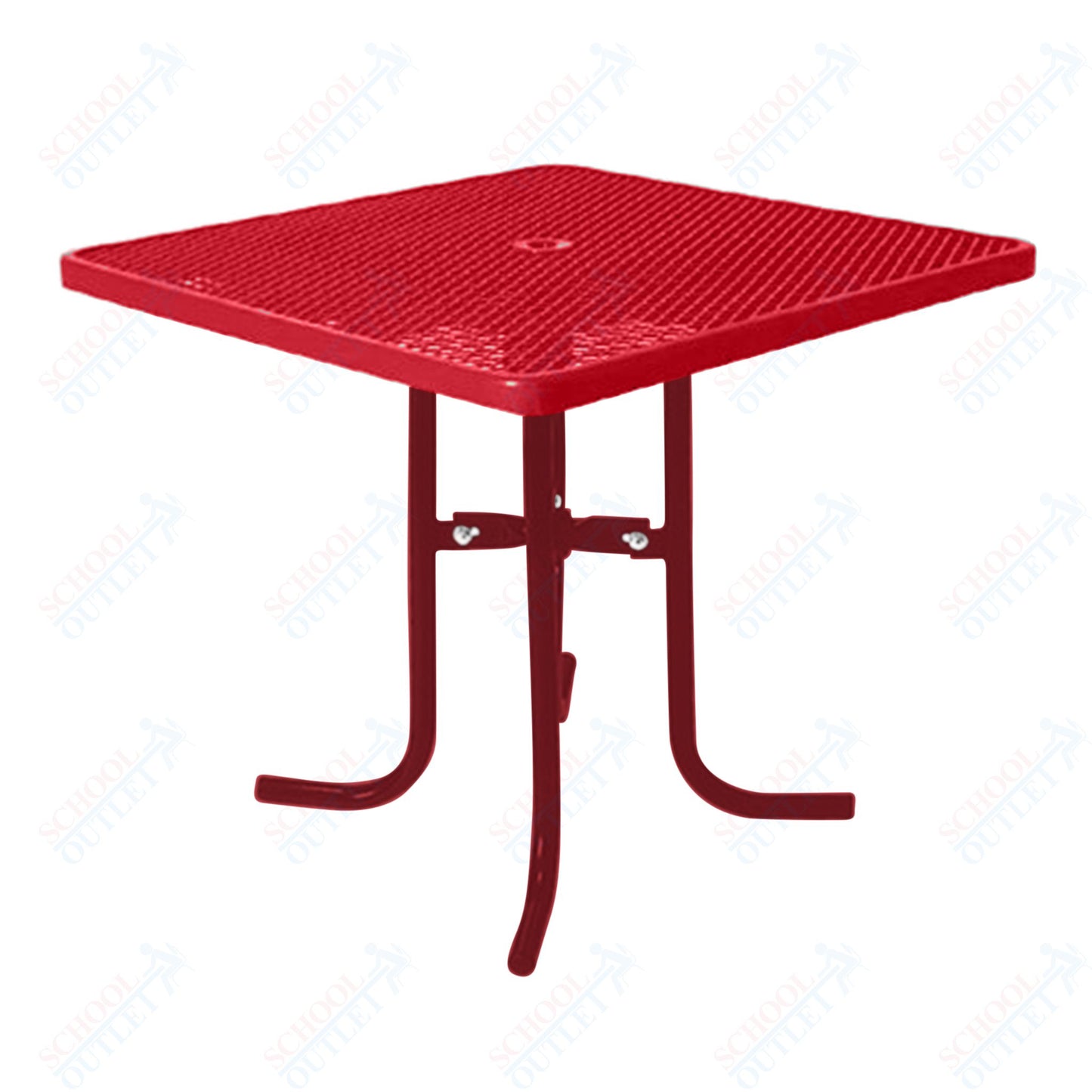 UltraPlay 36" Square Portable Food Court Table - 42 High - SchoolOutlet