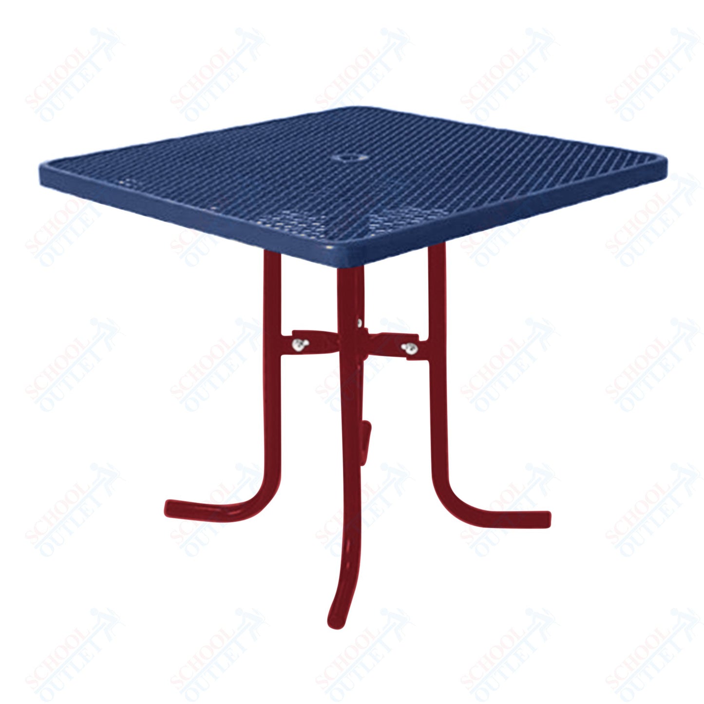 UltraPlay 36" Square Portable Food Court Table - 42 High - SchoolOutlet