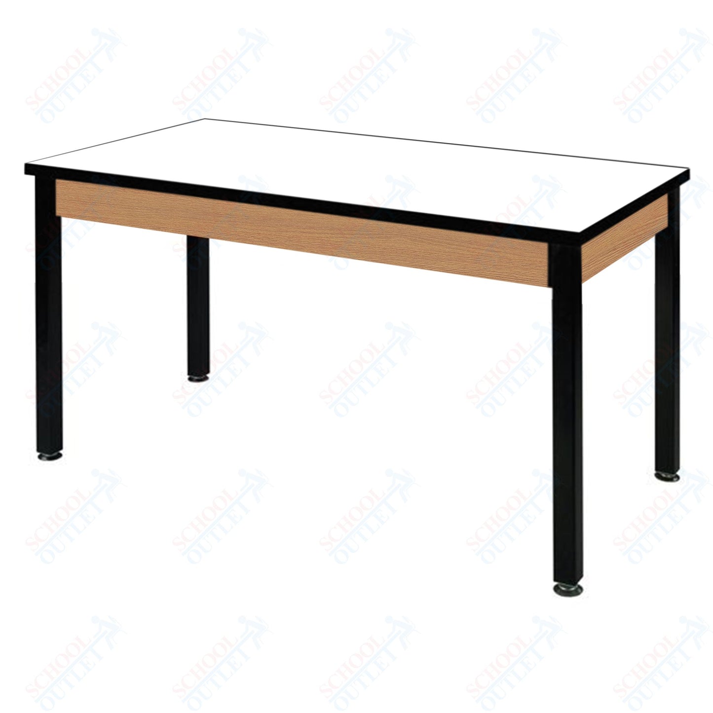 Fixed Height Science Classroom Table with Chemical Resistant Laminate Top (84110 Z24 21)