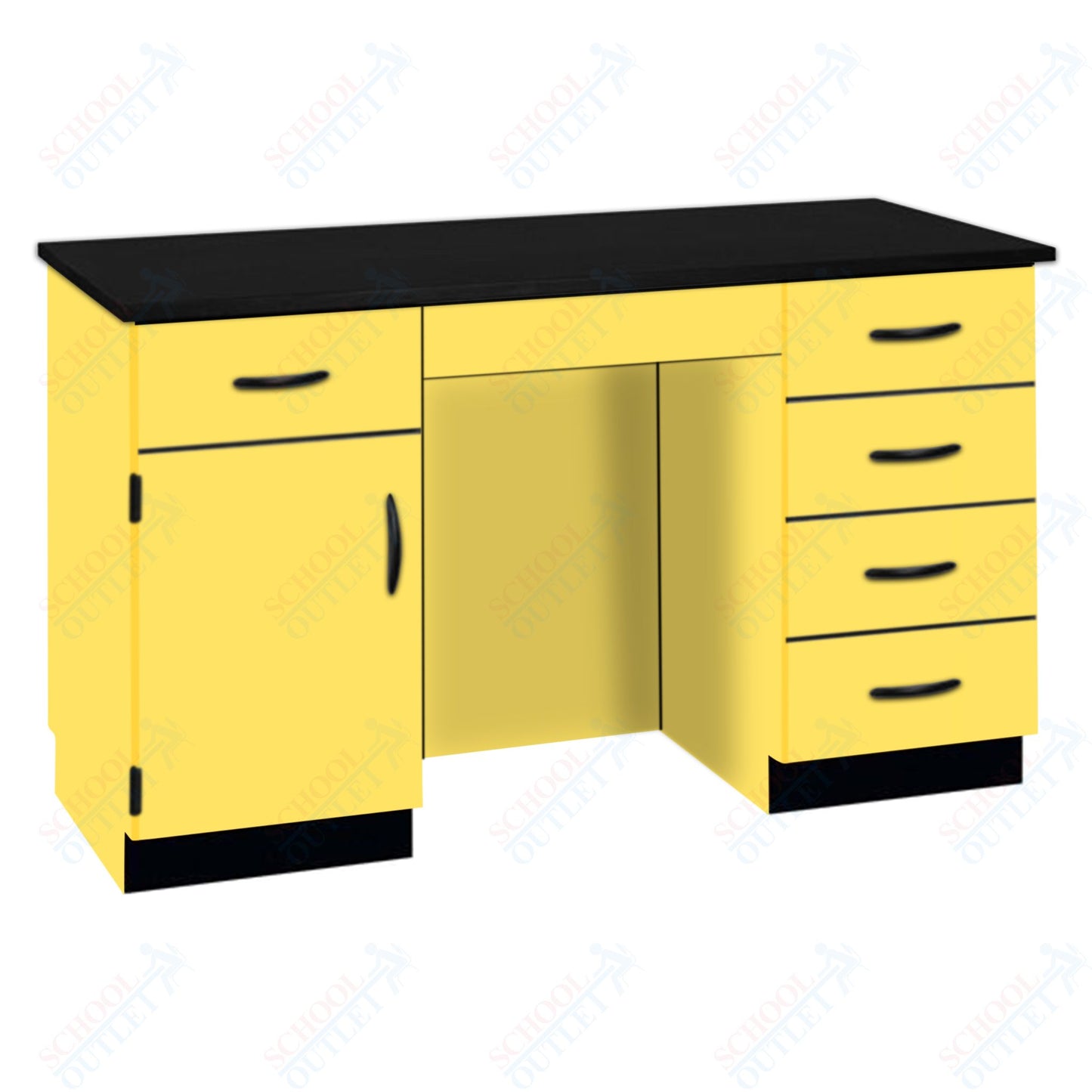 61"W Compact Phenolic Top Island Desk (84158 K36 24)