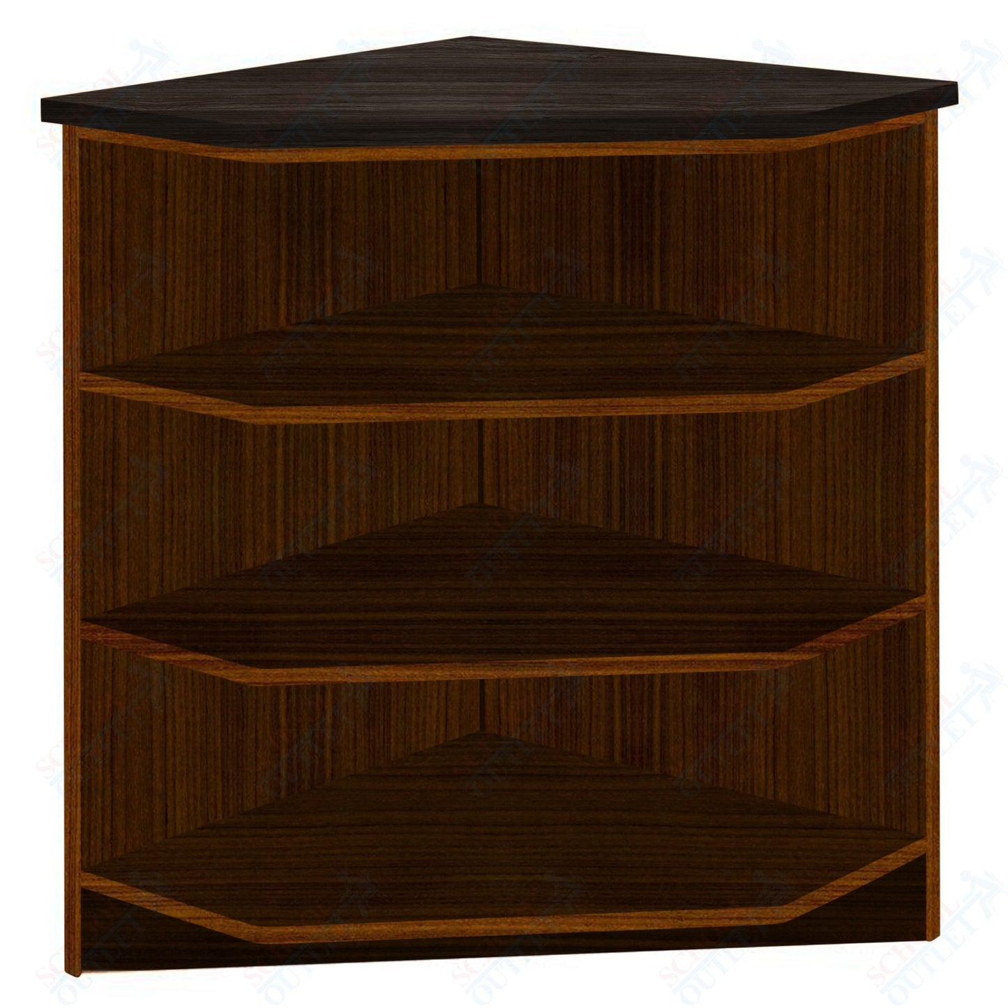 90 - Degree Outside Corner with 3 Shelves (88050 Z40) - SchoolOutlet