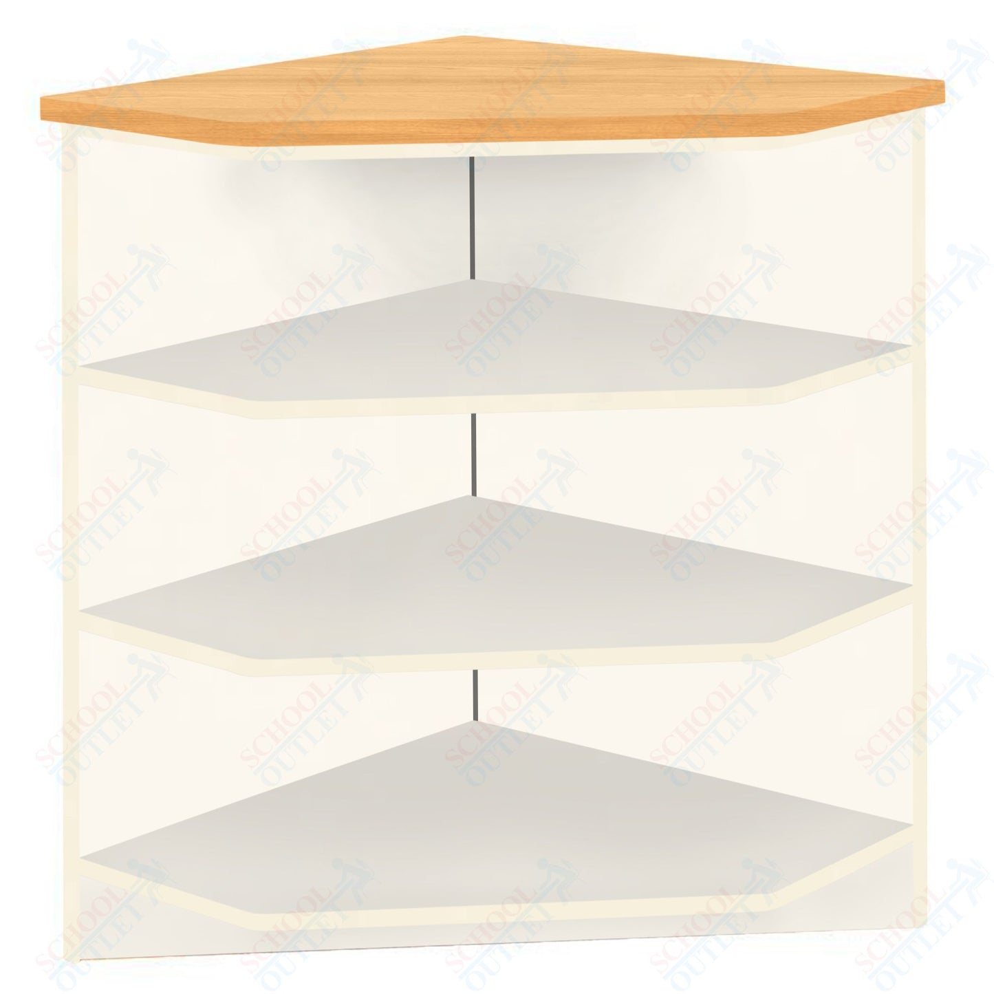 90-Degree Outside Corner with 3 Shelves (88050 Z40)