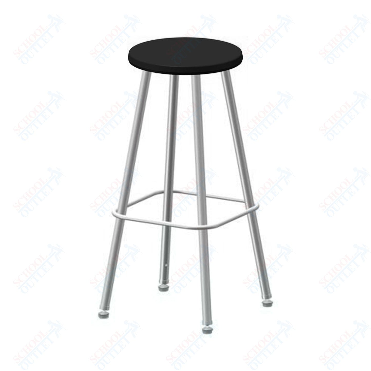 USA Capitol Euroflex Poly Seat Stool Fixed Height 30" (3130)