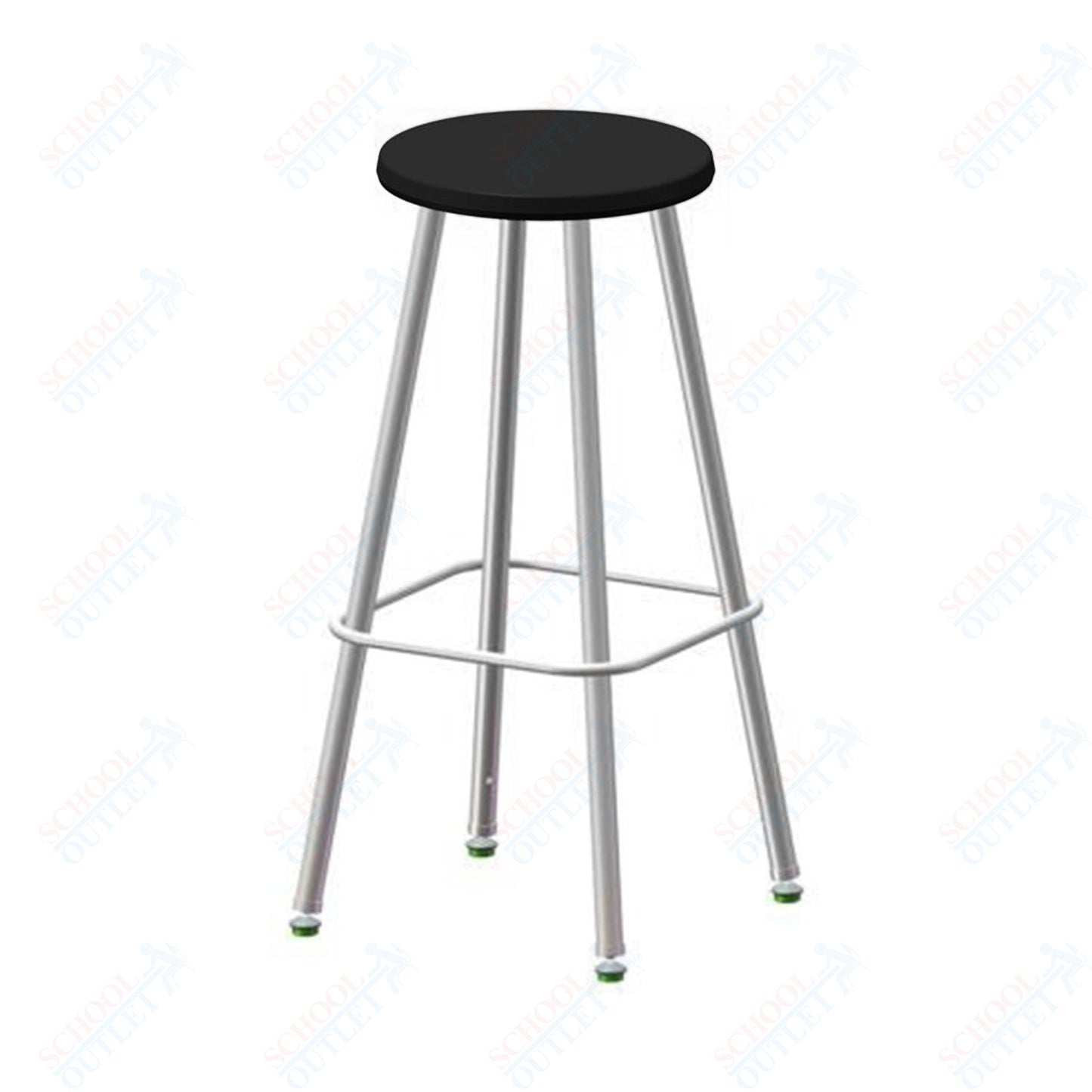 USA Capitol Euroflex Poly Seat Stool Fixed Height 30" (3130)