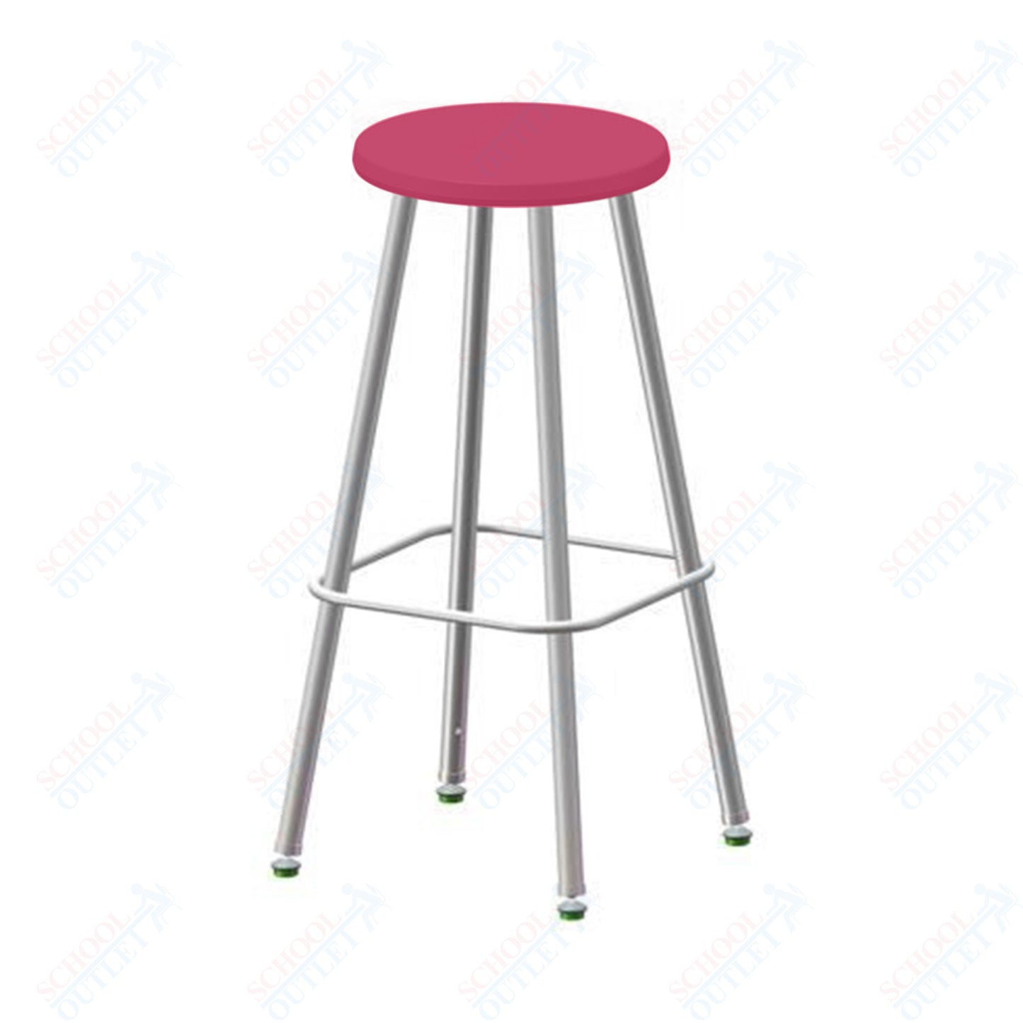 USA Capitol Euroflex Poly Seat Stool Fixed Height 30" (3130)
