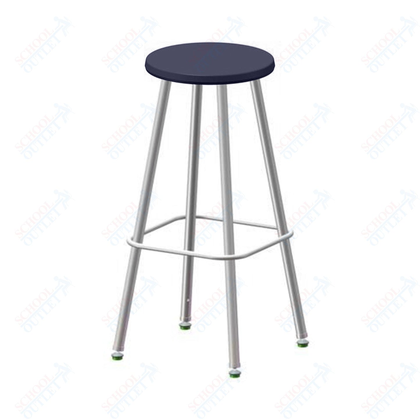 USA Capitol Euroflex Poly Seat Stool Fixed Height 30" (3130)