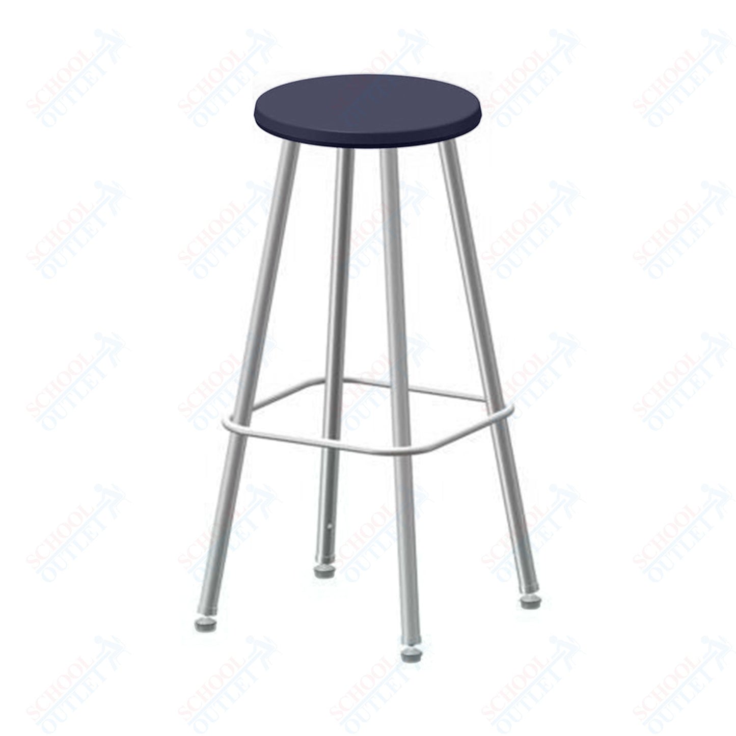 USA Capitol Euroflex Poly Seat Stool Fixed Height 30" (3130)