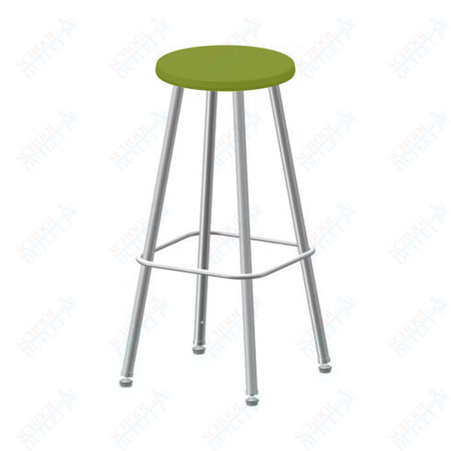 USA Capitol Euroflex Poly Seat Stool Fixed Height 30" (3130)