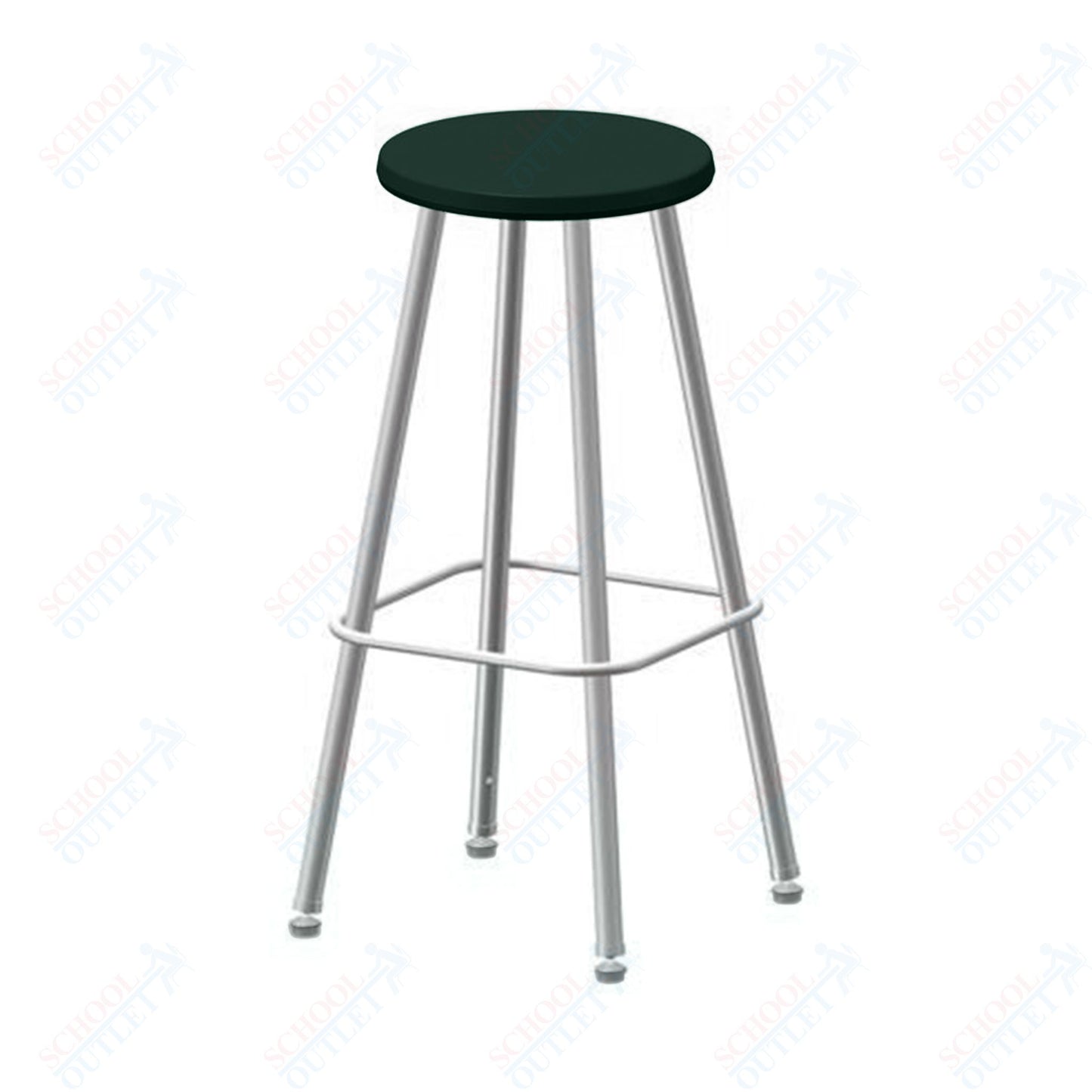 USA Capitol Euroflex Poly Seat Stool Fixed Height 30" (3130)