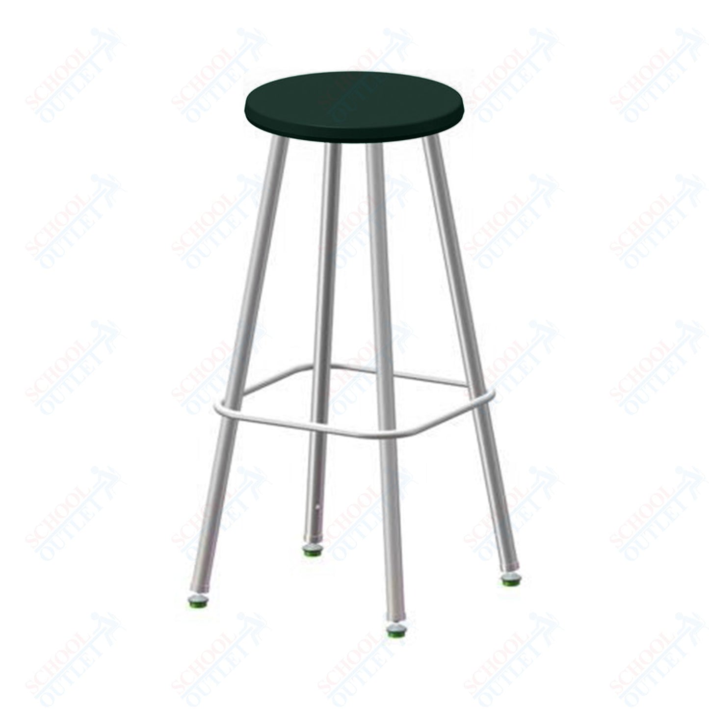 USA Capitol Euroflex Poly Seat Stool Fixed Height 30" (3130)