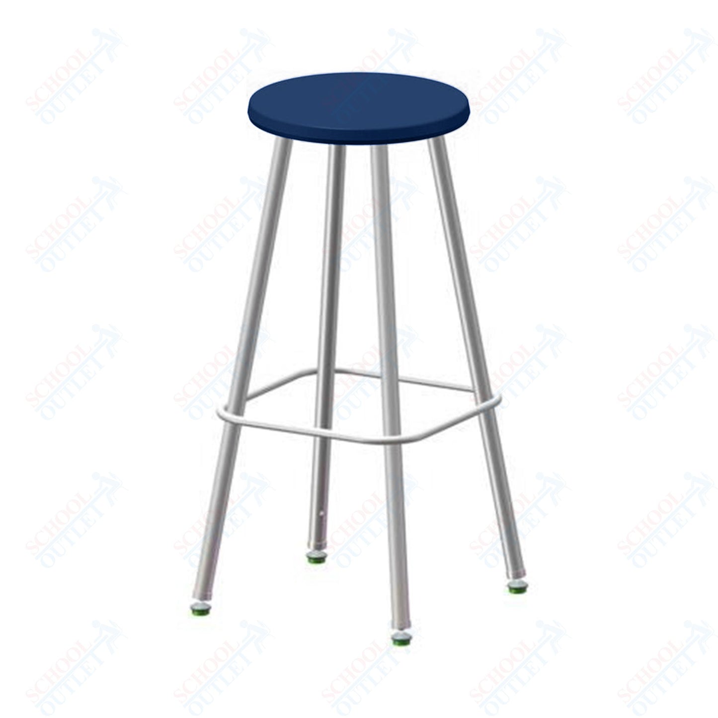 USA Capitol Euroflex Poly Seat Stool Fixed Height 30" (3130)
