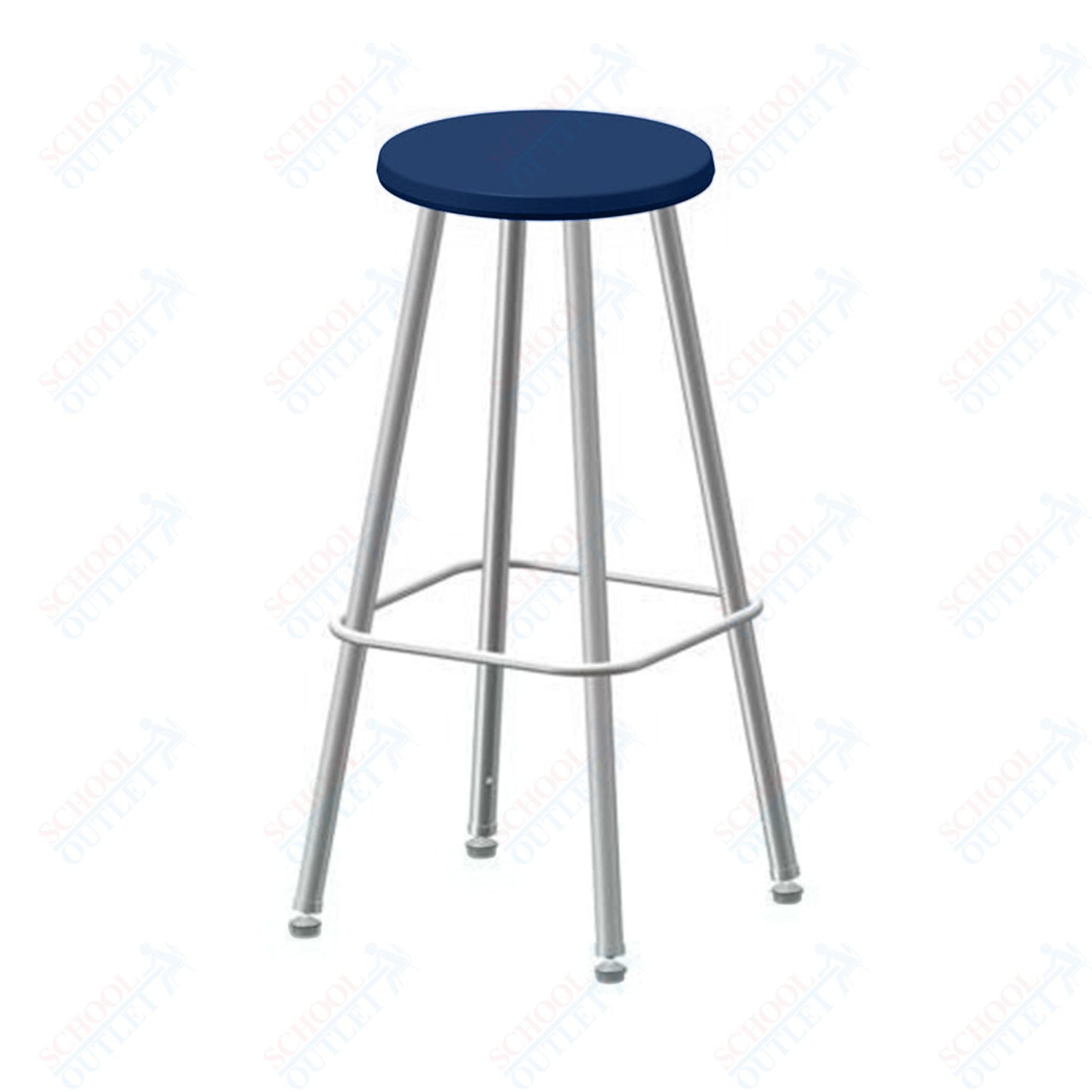 USA Capitol Euroflex Poly Seat Stool Fixed Height 30" (3130)