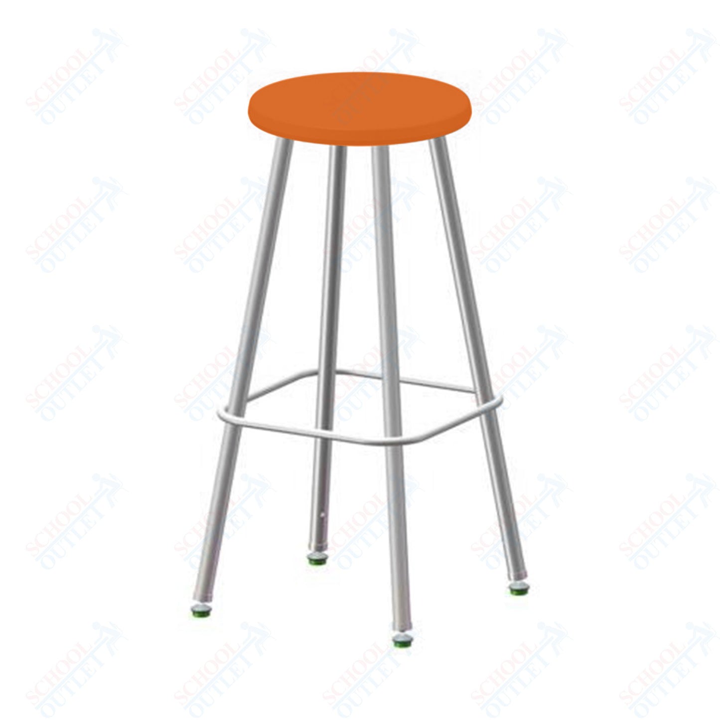 USA Capitol Euroflex Poly Seat Stool Fixed Height 30" (3130)