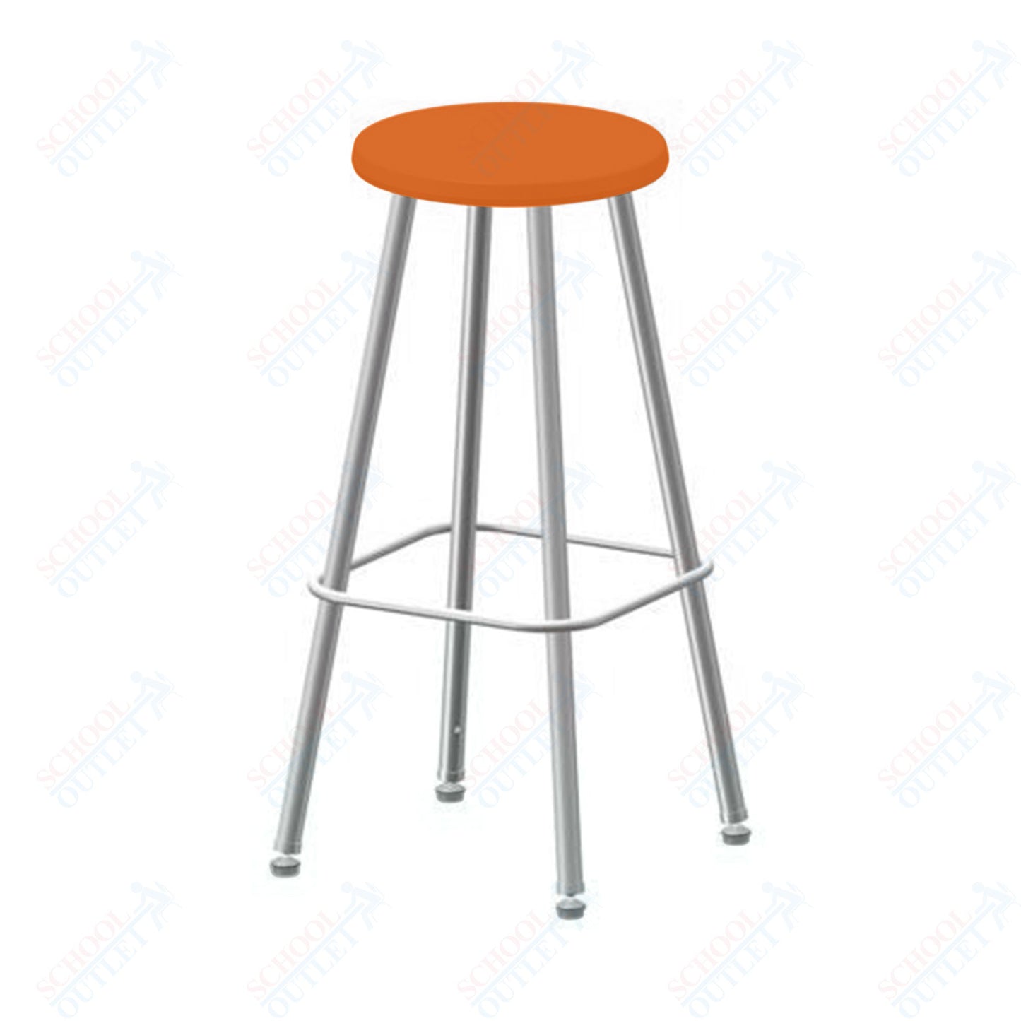 USA Capitol Euroflex Poly Seat Stool Fixed Height 30" (3130)