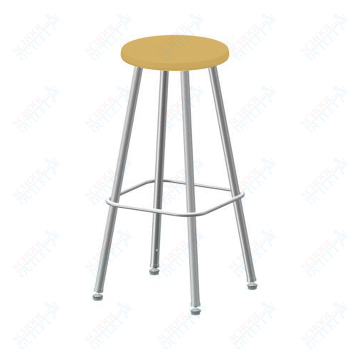 USA Capitol Euroflex Poly Seat Stool Fixed Height 30" (3130)