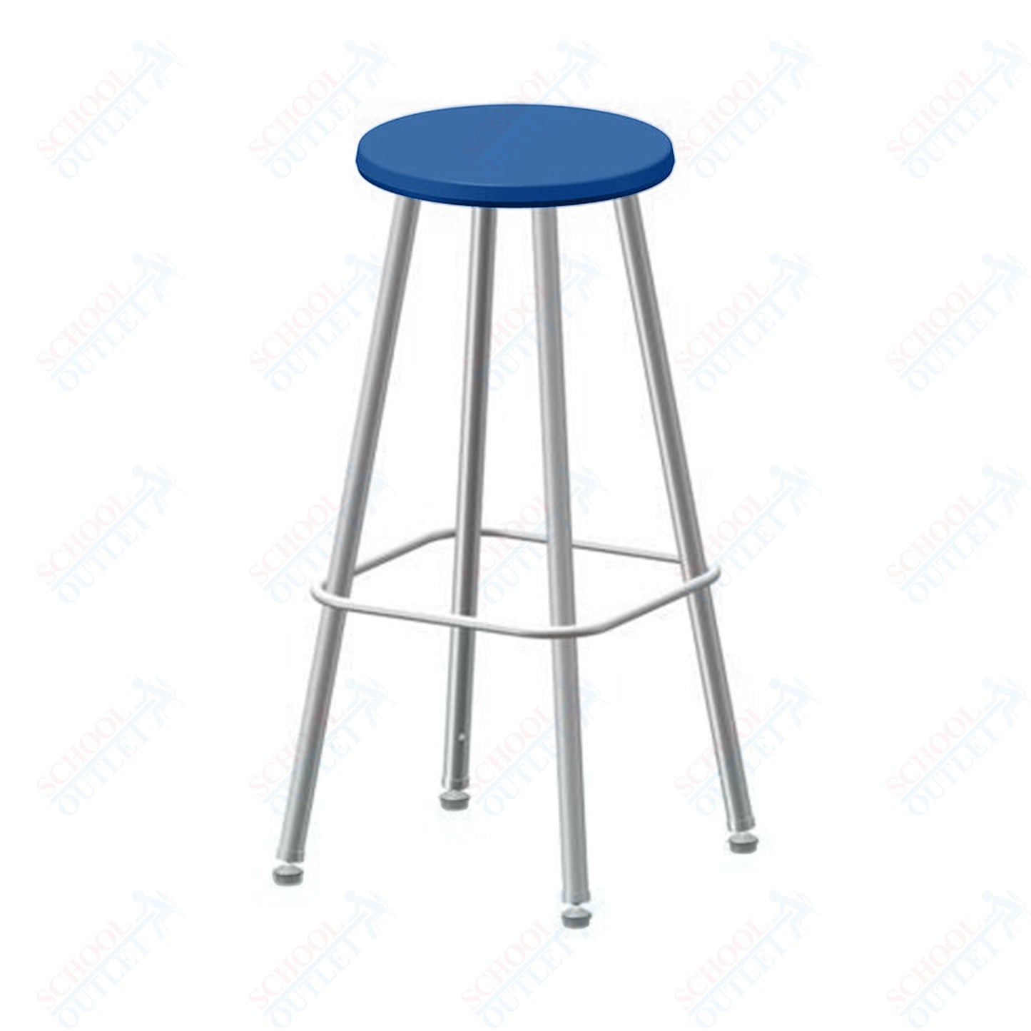 USA Capitol Euroflex Poly Seat Stool Fixed Height 30" (3130)