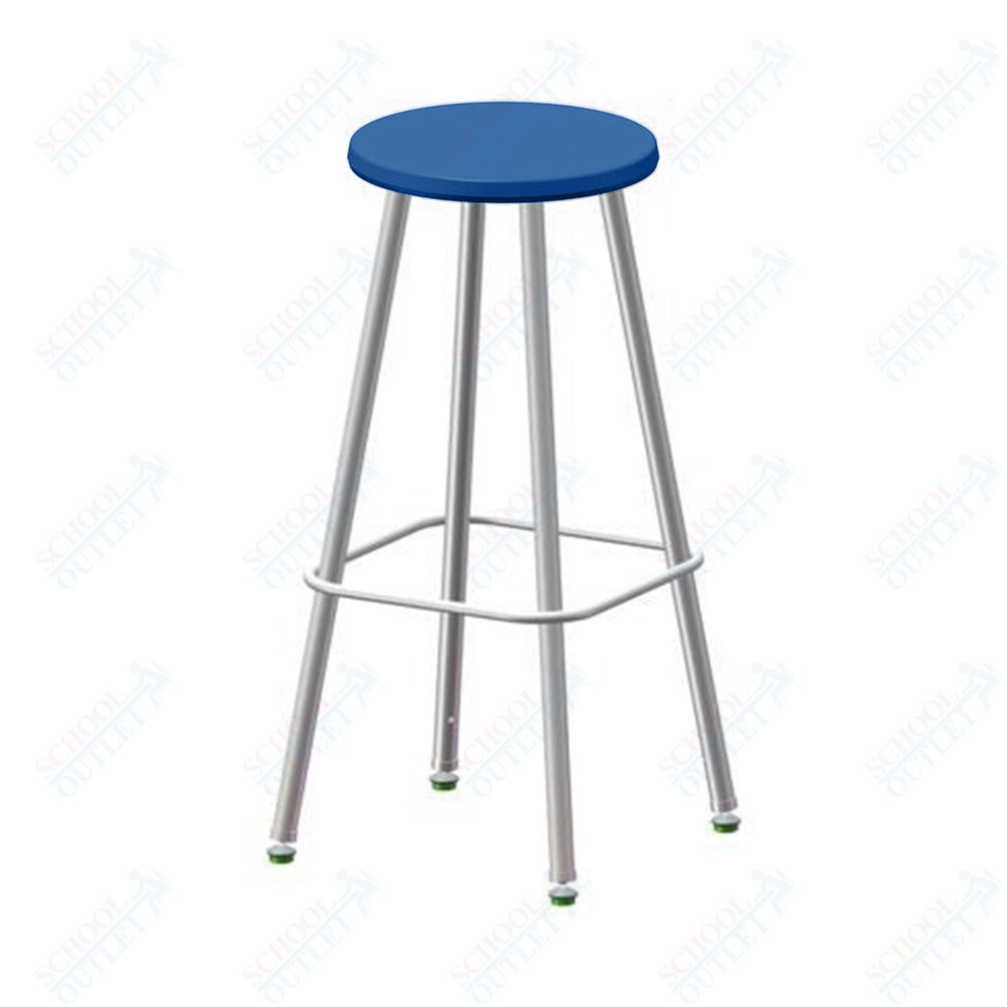 USA Capitol Euroflex Poly Seat Stool Fixed Height 30" (3130)