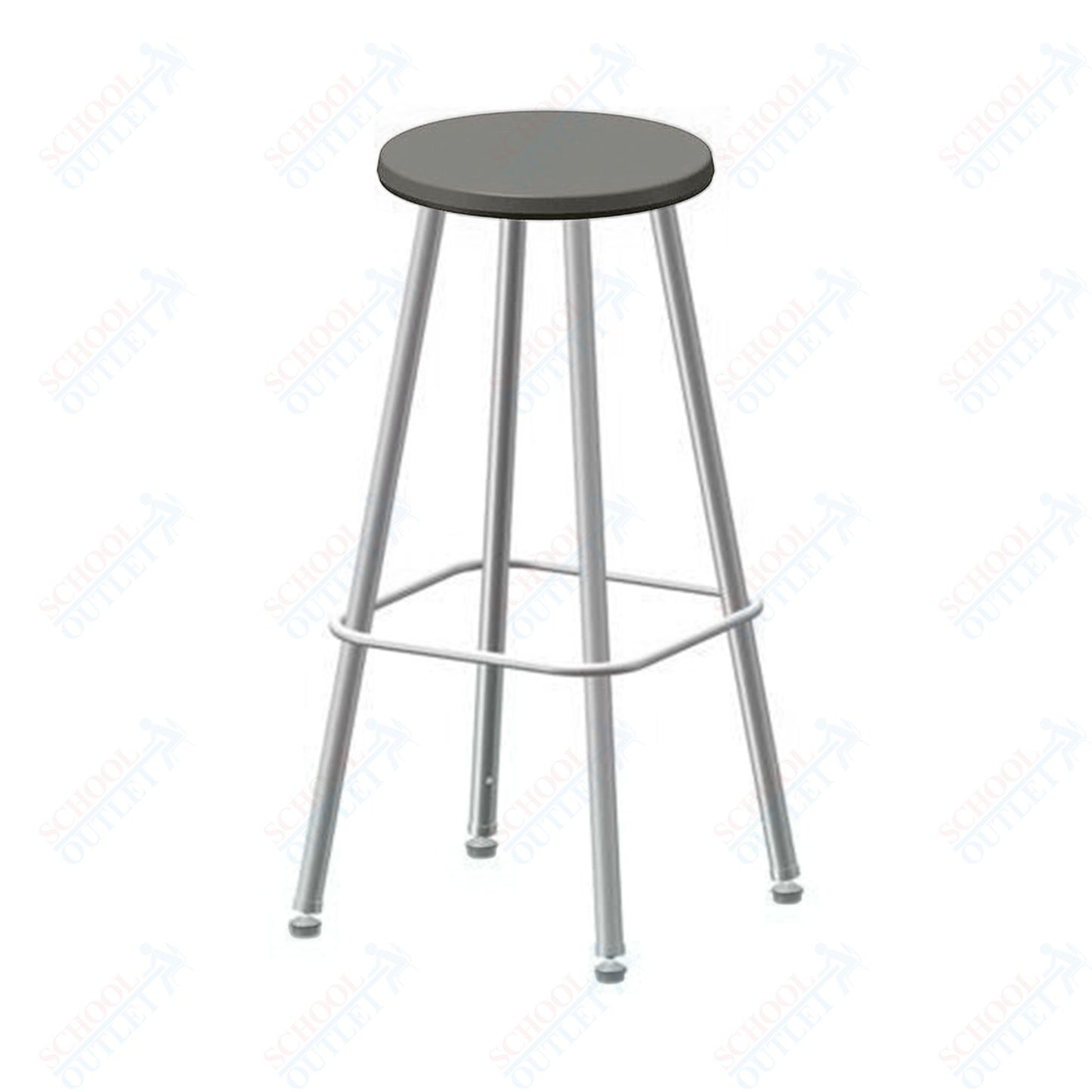 USA Capitol Euroflex Poly Seat Stool Fixed Height 30" (3130)
