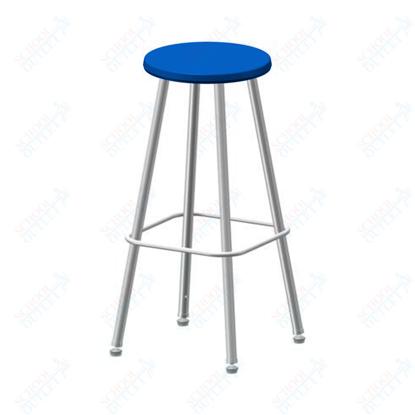 USA Capitol Euroflex Poly Seat Stool Fixed Height 30" (3130)
