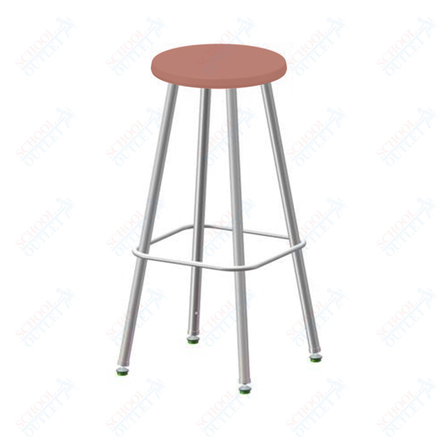 USA Capitol Euroflex Poly Seat Stool Fixed Height 30" (3130)