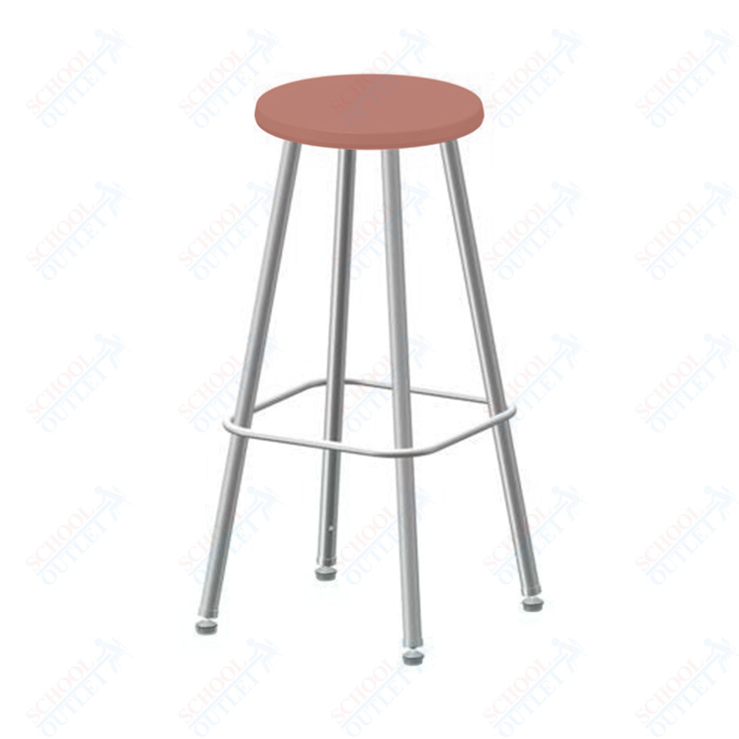 USA Capitol Euroflex Poly Seat Stool Fixed Height 30" (3130)