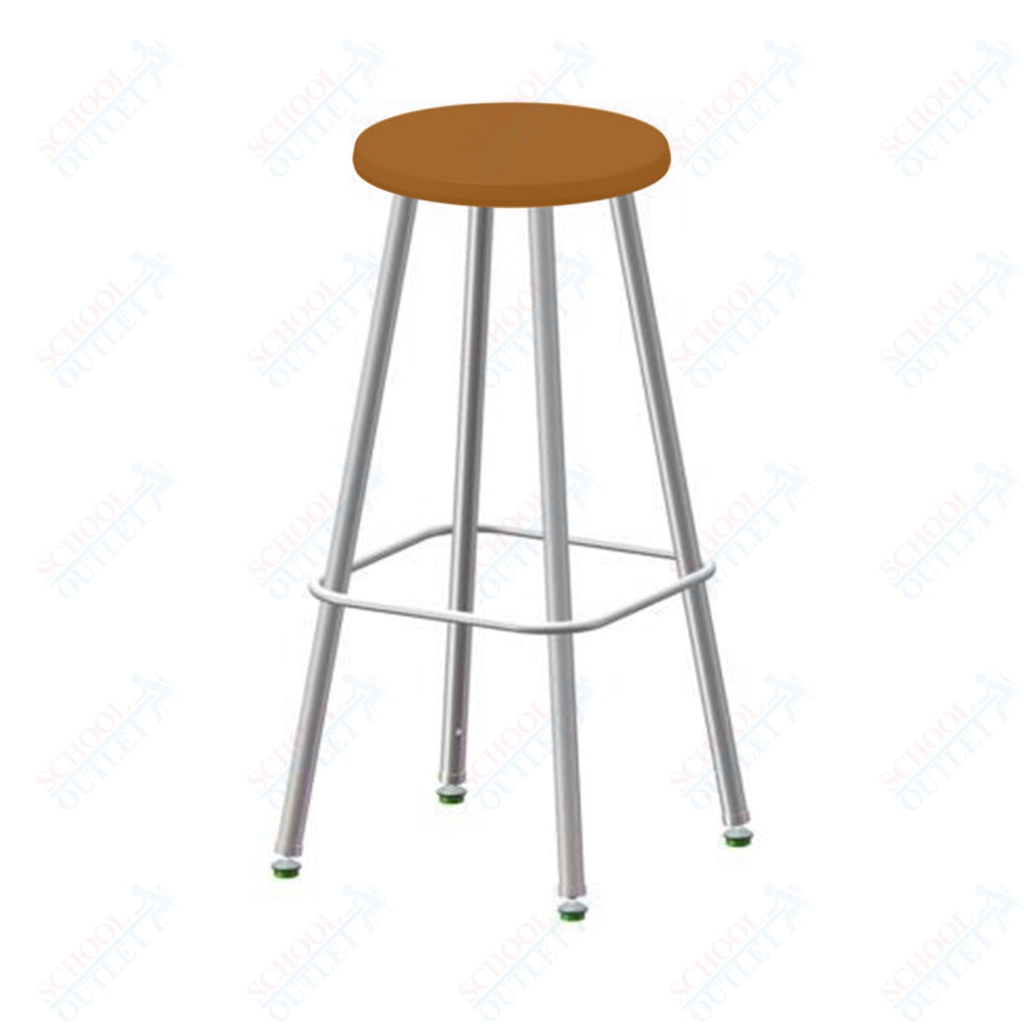 USA Capitol Euroflex Poly Seat Stool Fixed Height 30" (3130)