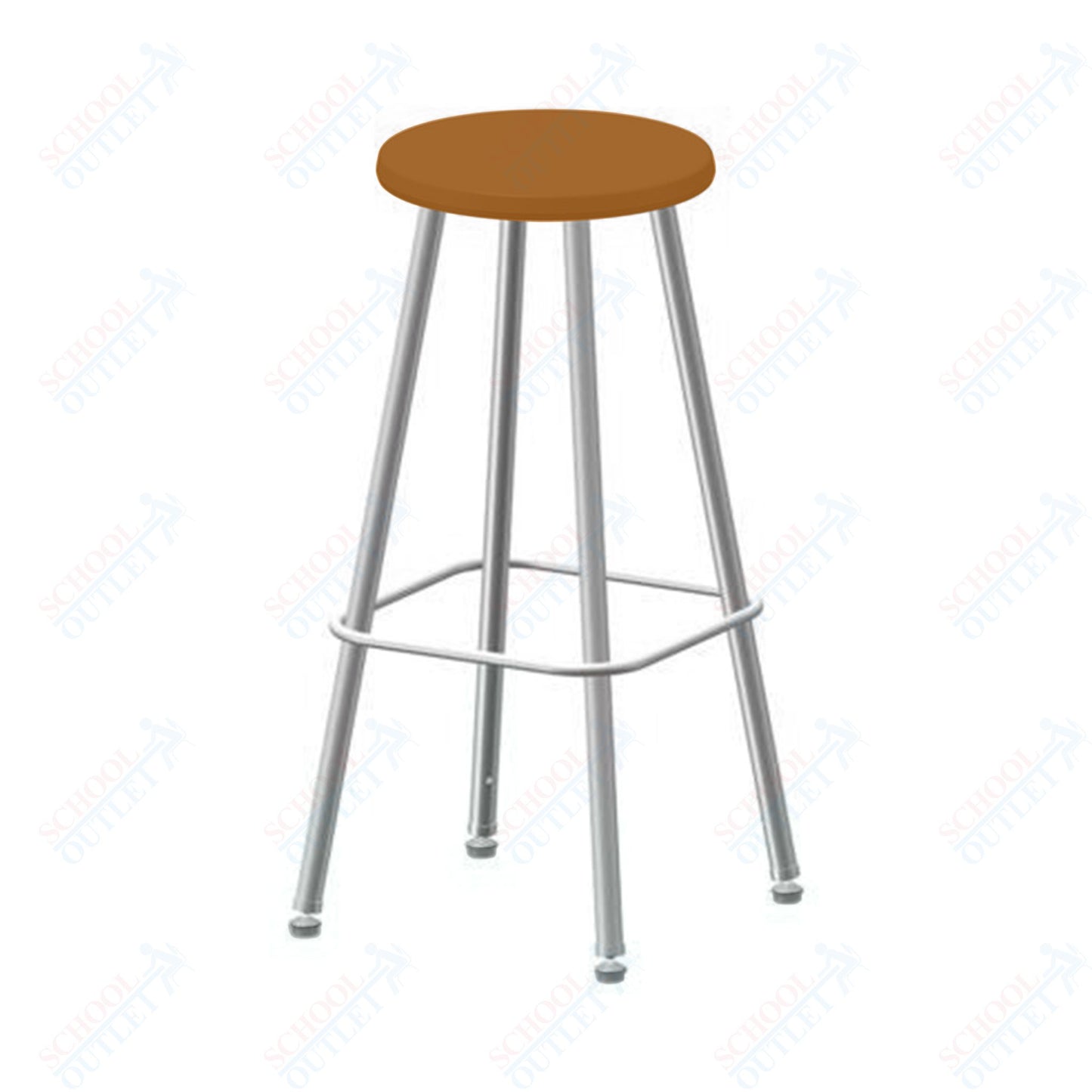 USA Capitol Euroflex Poly Seat Stool Fixed Height 30" (3130)
