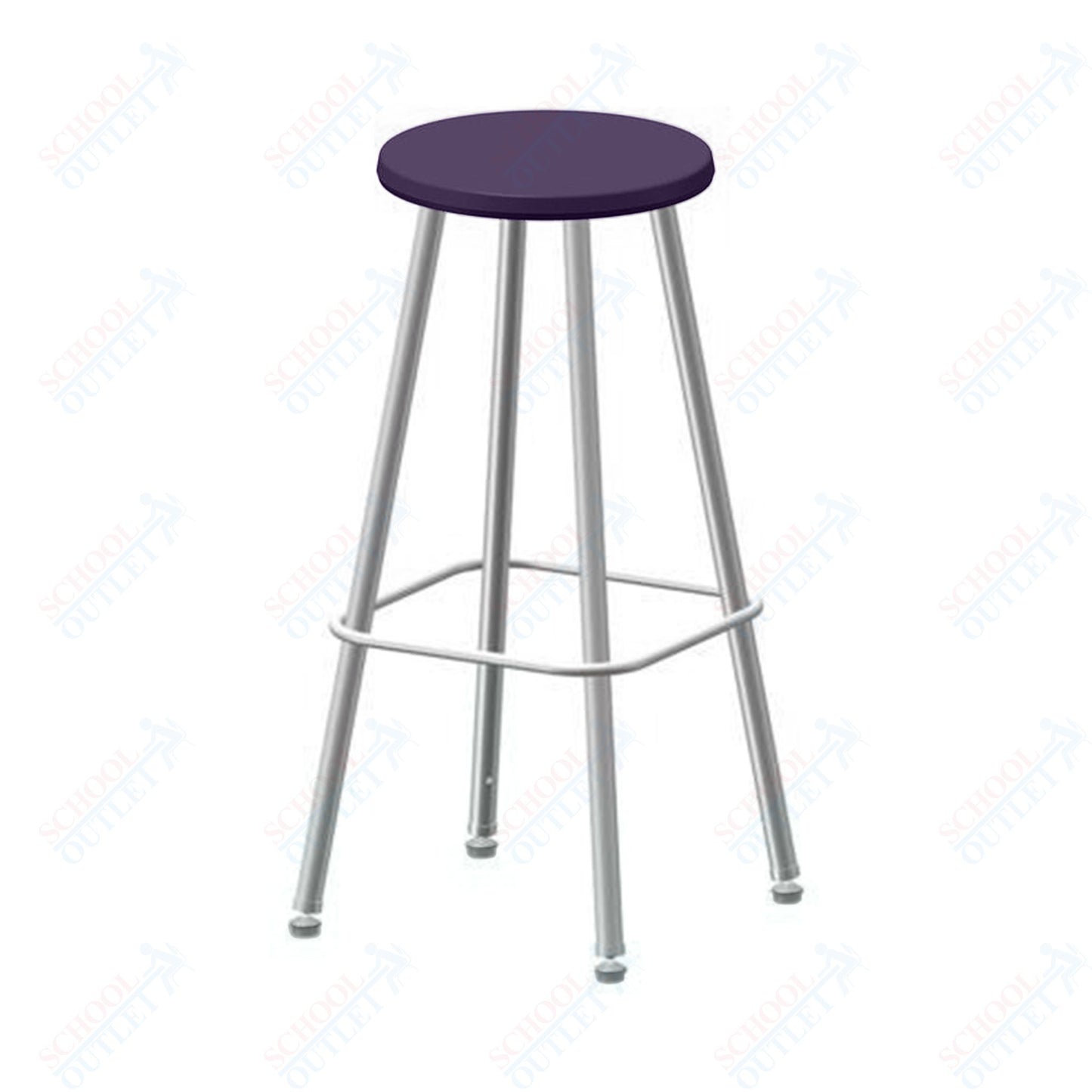 USA Capitol Euroflex Poly Seat Stool Fixed Height 30" (3130)