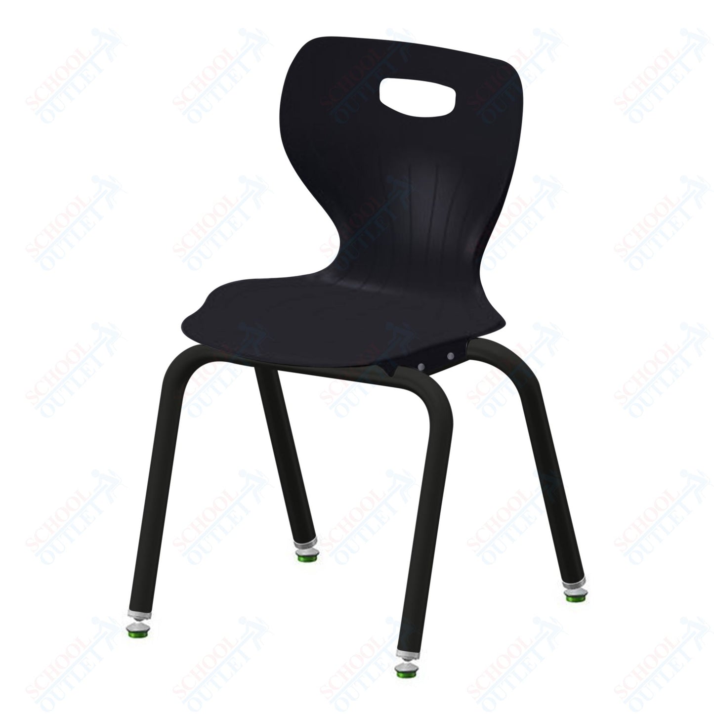 USA Capitol Euroflex 3500 Series 16" Stackable Chair (3506)