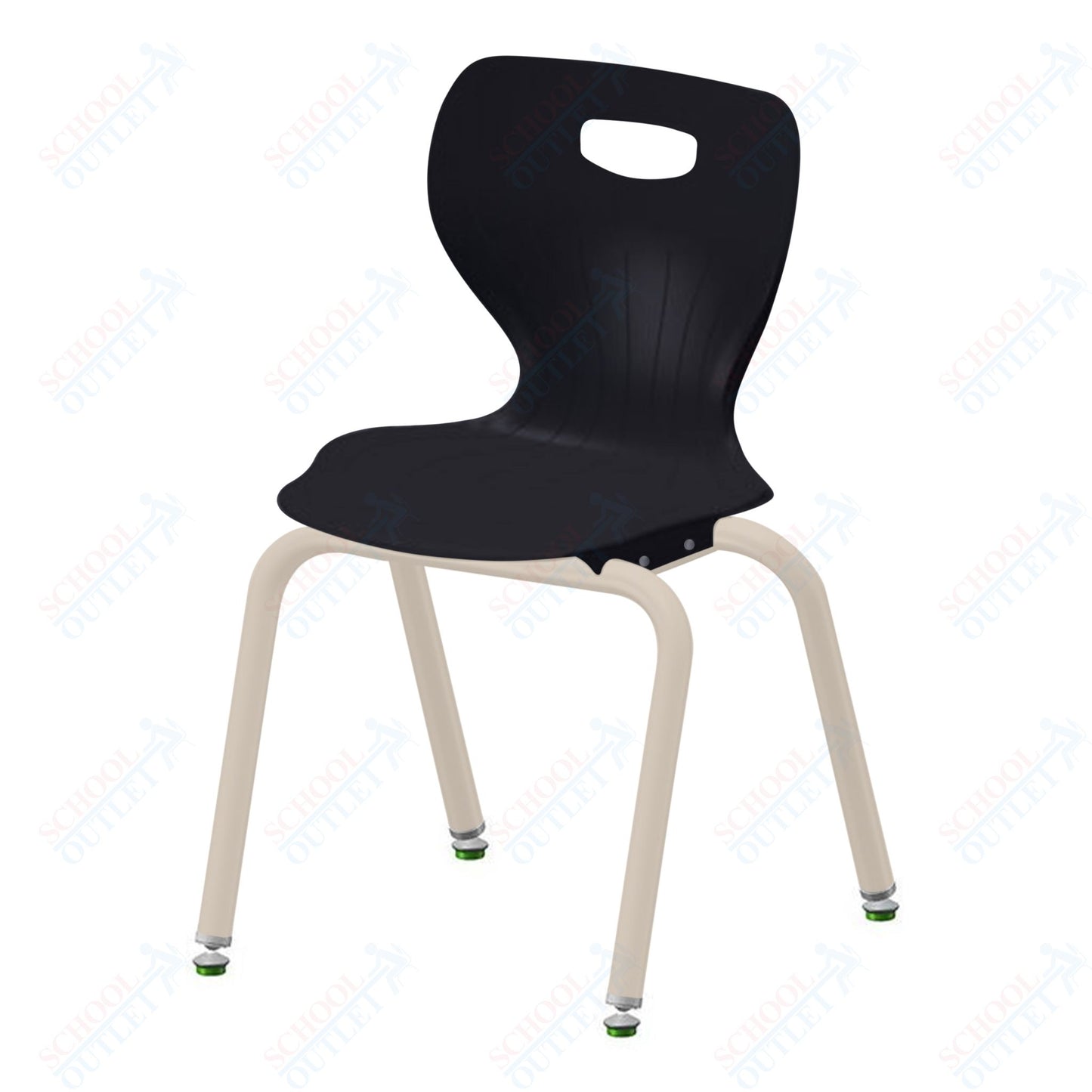 USA Capitol Euroflex 3500 Series 16" Stackable Chair (3506)