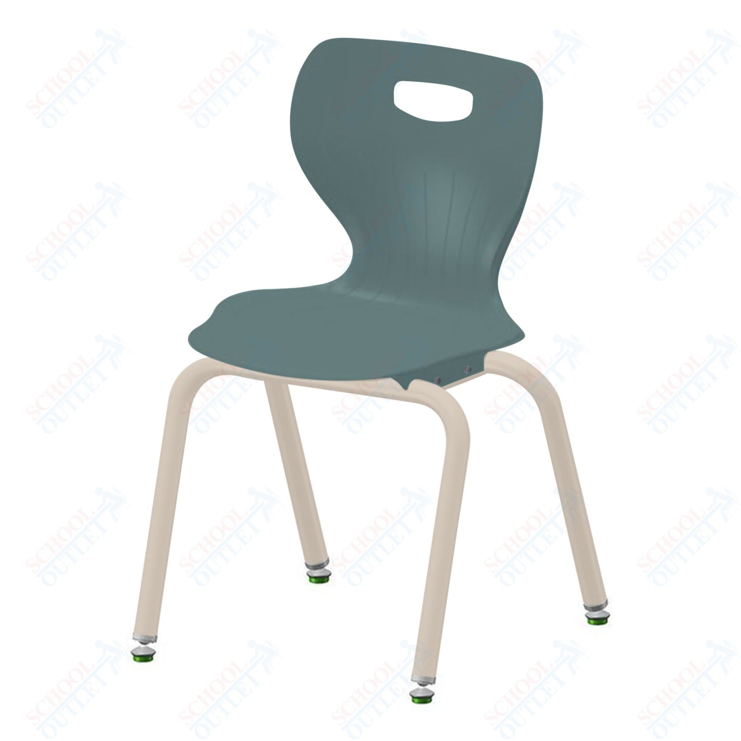 USA Capitol Euroflex 3500 Series 16" Stackable Chair (3506)