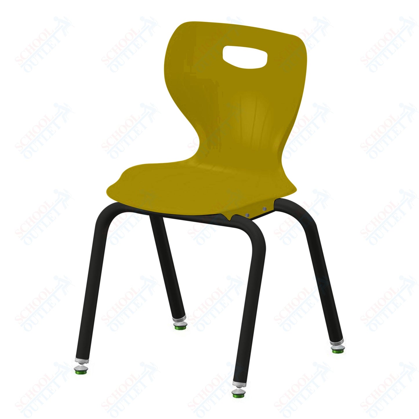 USA Capitol Euroflex 3500 Series 16" Stackable Chair (3506)