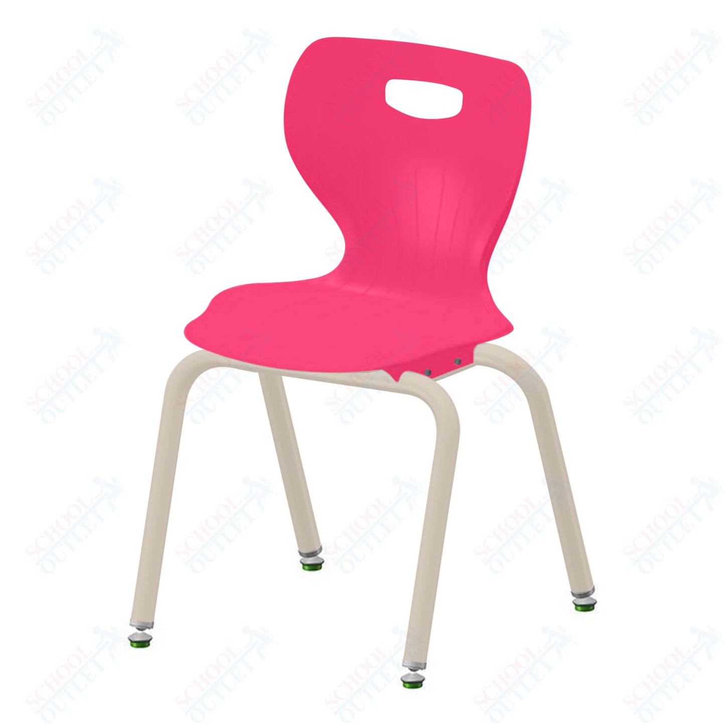 USA Capitol Euroflex 3500 Series 16" Stackable Chair (3506)