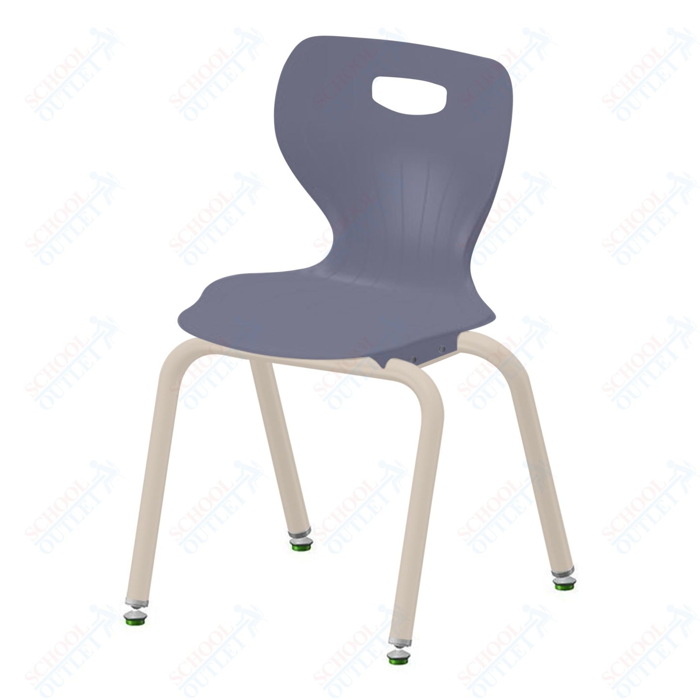 USA Capitol Euroflex 3500 Series 16" Stackable Chair (3506)